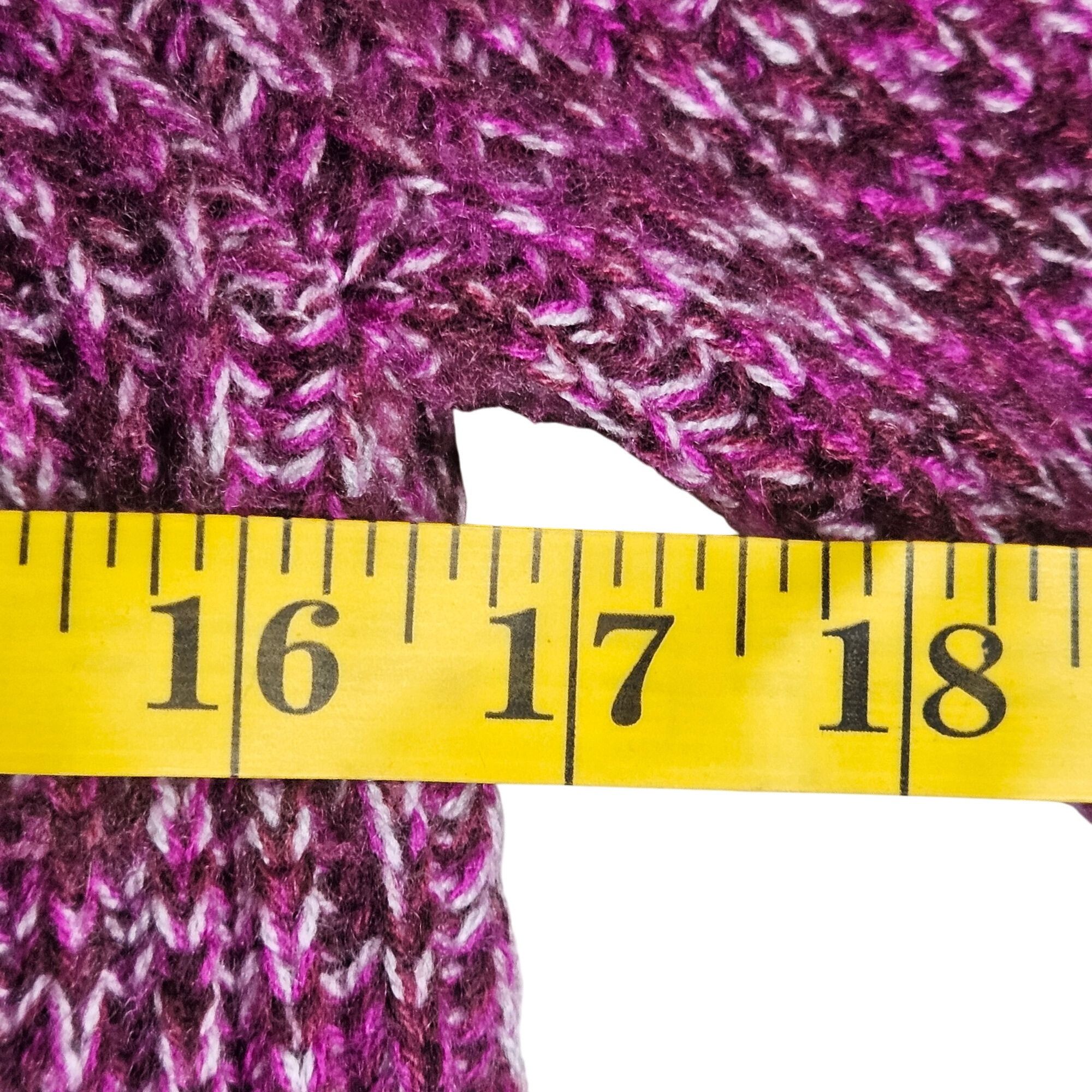 NAADAM Naadam Trinculo Cashmere Sweater Turtleneck Berry Marl S Coz Size S / US 4 / IT 40 - 4 Thumbnail
