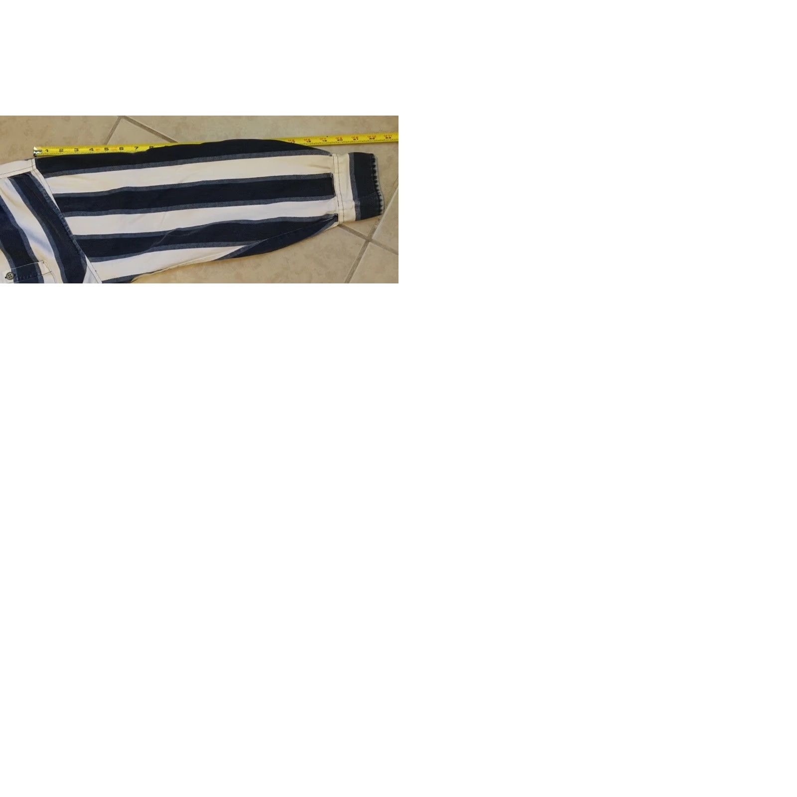 Gotcha VINTAGE 90s Striped Faded Button-Up Shirt L Blue 70s 80s Grunge Surf Skate Beach Vaporwave All Over Print Mens Size US L / EU 52-54 / 3 - 10 Thumbnail