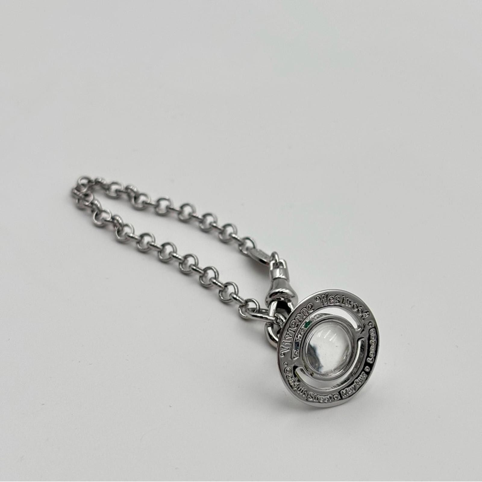 Vivienne Westwood Vivienne Westwood Petite Orb Bracelet – Silver Tone Size ONE SIZE - 4 Thumbnail