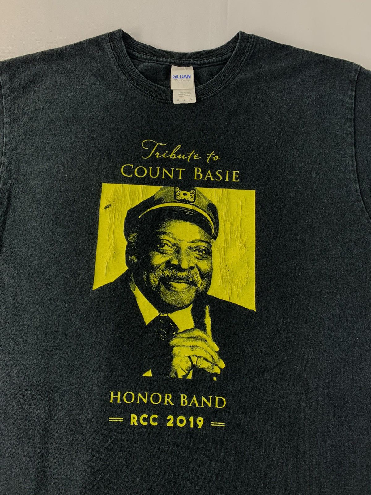 Band Tees Tribute Count Basie Honor Band Jazz Genre Artist Printed Tee Size US M / EU 48-50 / 2 - 4 Thumbnail
