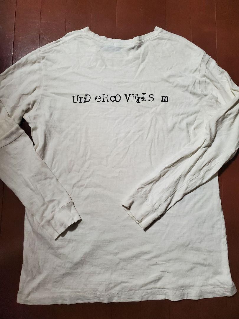 Undercover AW03 "Paper Doll" WARNING Skull Long Sleeve Tee Size US L / EU 52-54 / 3 - 2 Thumbnail