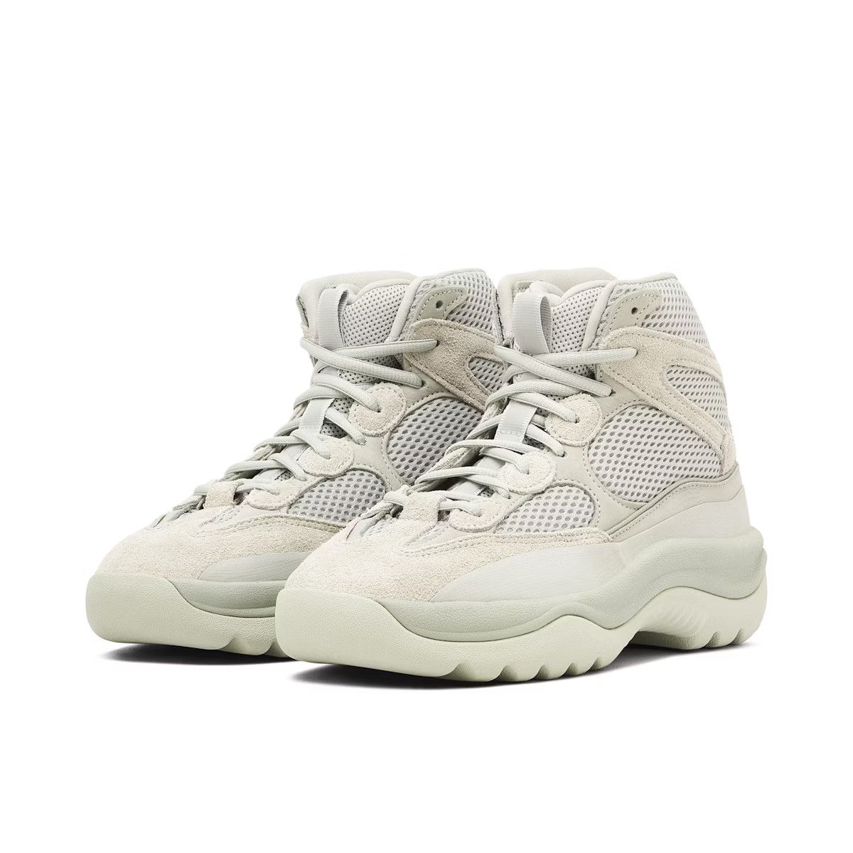 Adidas × Kanye West ADIDAS YEEZY DESERT BOOT SALT 13.5 Size US 13 / EU 46 - 4 Thumbnail