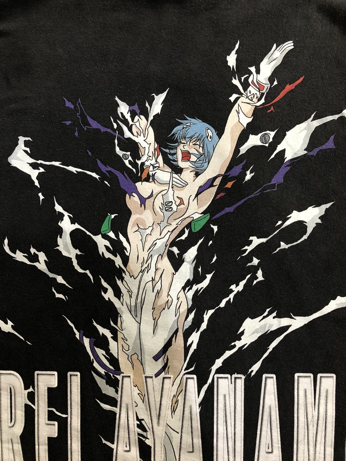Anime × Vintage Rare Rei Ayanami Anime Tee Japanese Size US XL / EU 56 / 4 - 5 Thumbnail