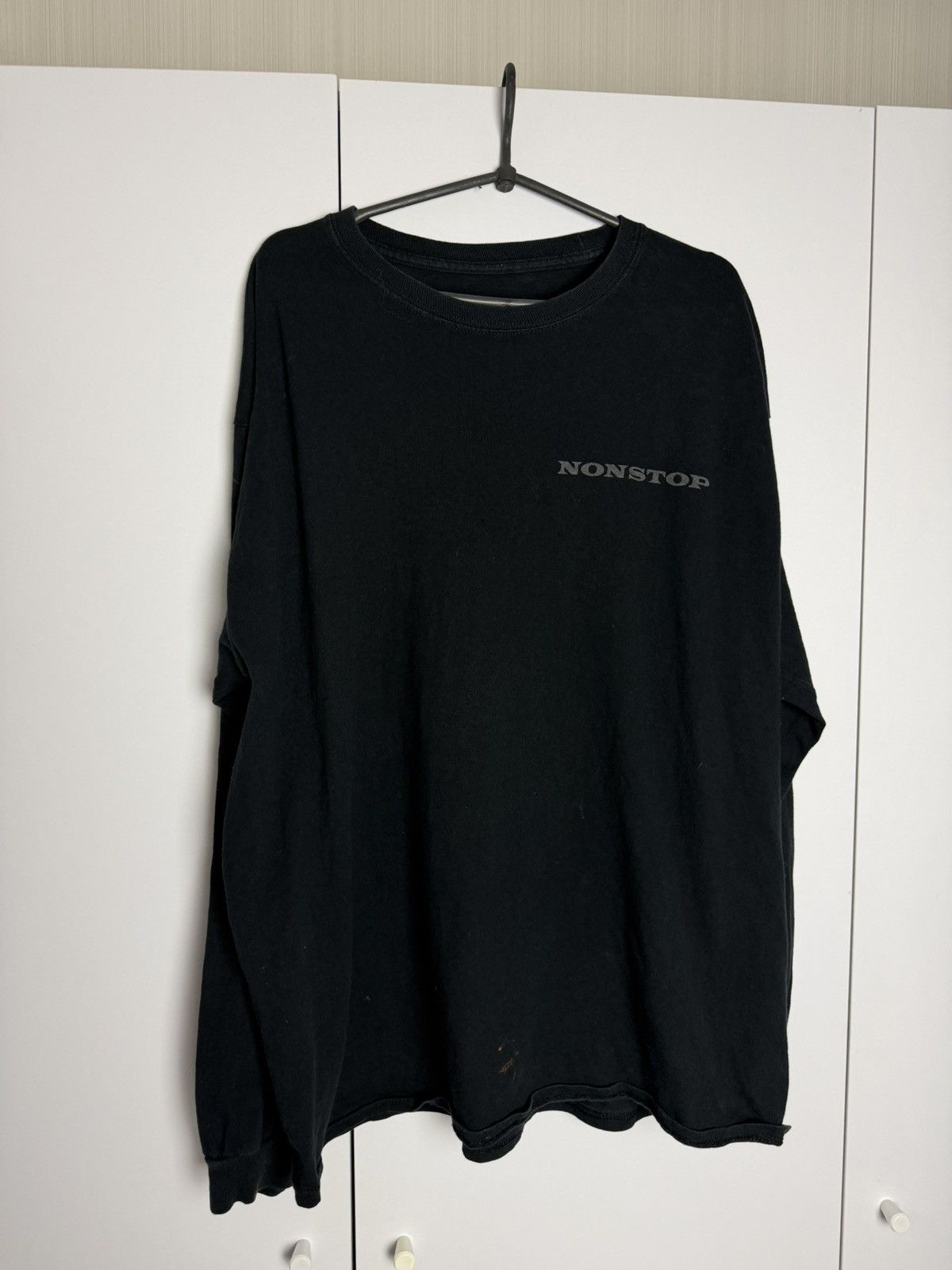 Drake Drake Scorpion tour reflective logo distressed longsleeve Size US XL / EU 56 / 4 - 4 Thumbnail