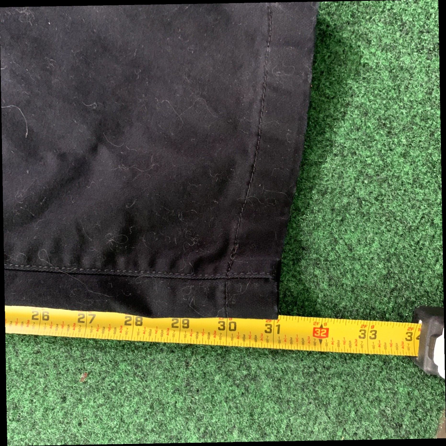 Vintage Goodfellow & Co Men's Athletic Fit Hennepin Chino Cotton Blend Pants Black 30x32 Size US 30 / EU 46 - 5 Thumbnail