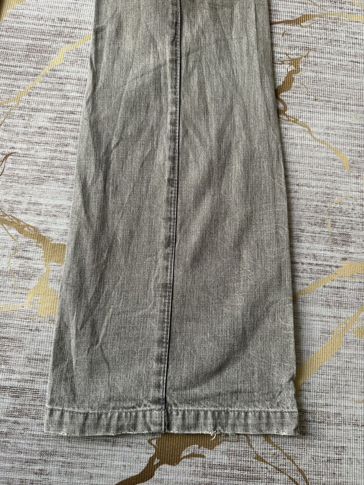 Japanese Brand FLARE London Denim Distressed Denim Size US 34 / EU 50 - 15 Thumbnail