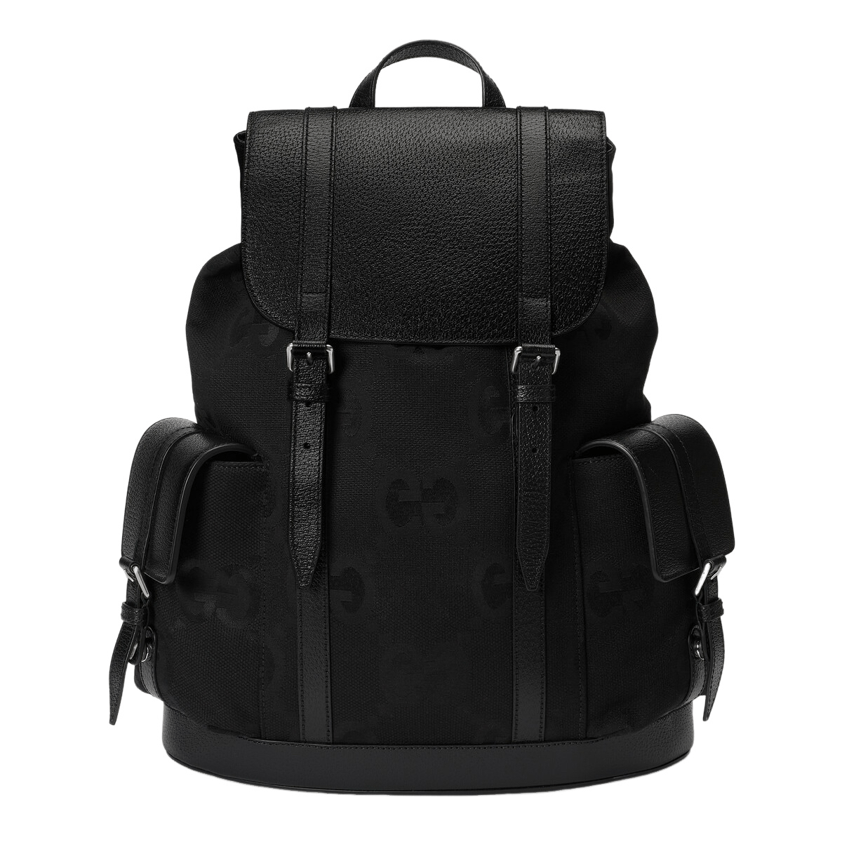 Gucci GUCCI $3100 Black Jumbo GG Canvas Backpack New & Authentic Size ONE SIZE - 1 Thumbnail