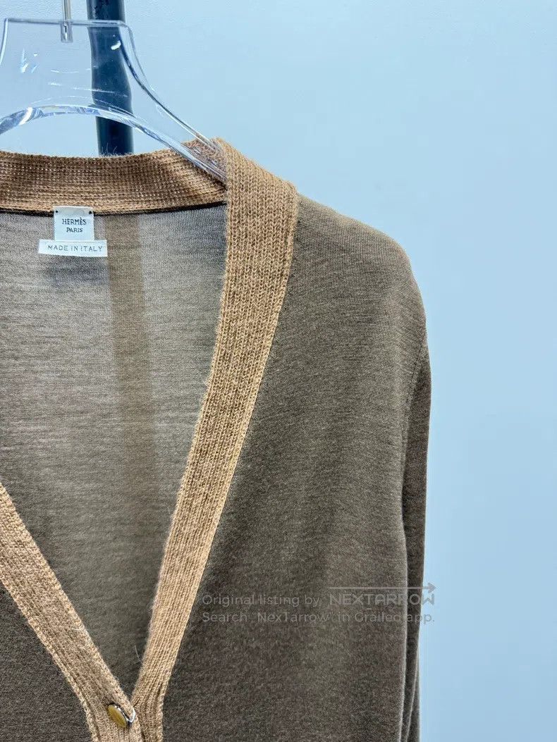 Hermes Hermes Solid Color Cardigan Size XS / US 0-2 / IT 36-38 - 4 Thumbnail