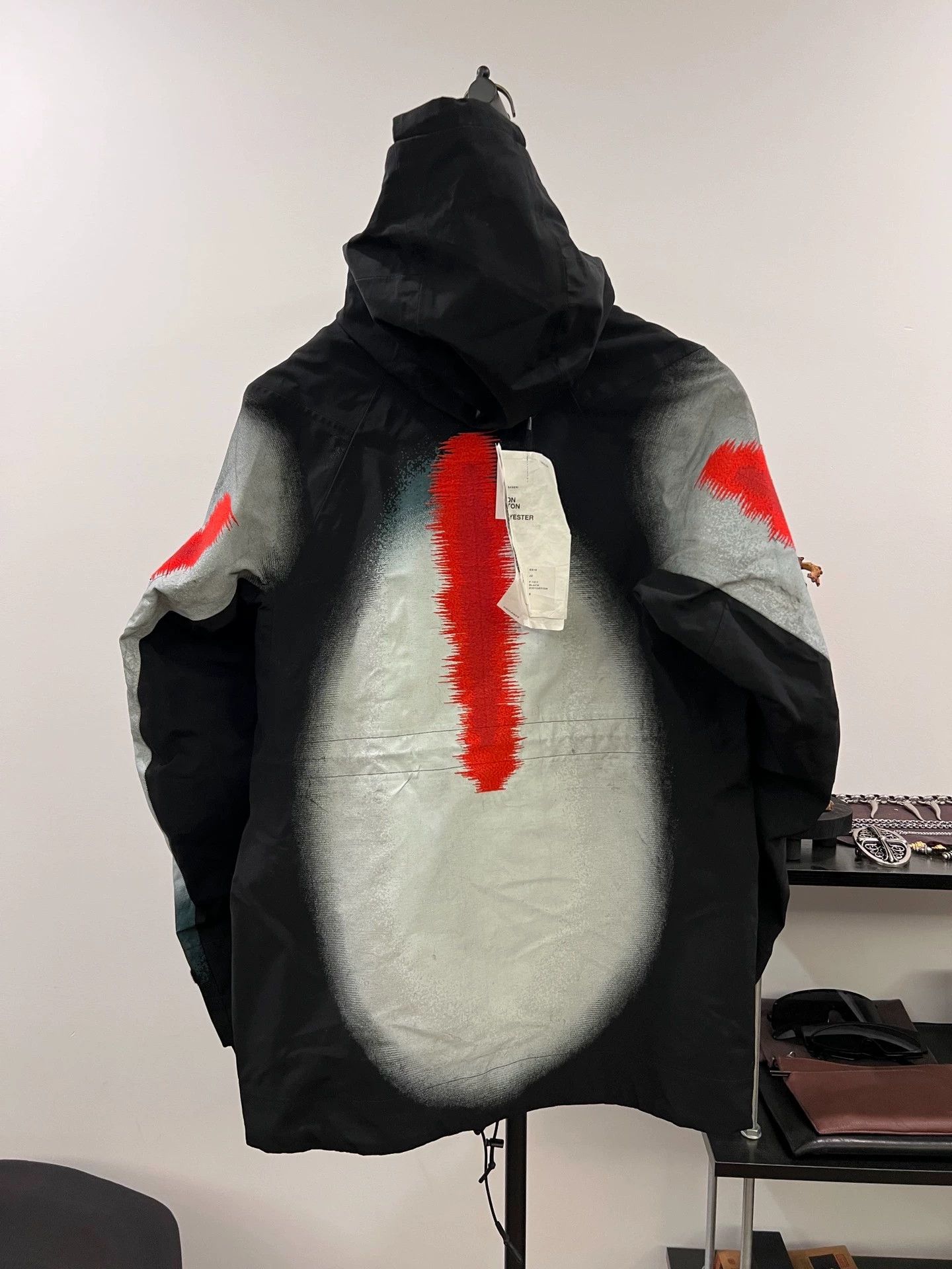 Boris Bidjan Saberi BBS 11by hard shell windproof waterproof jacket S Size US S / EU 44-46 / 1 - 1 Thumbnail