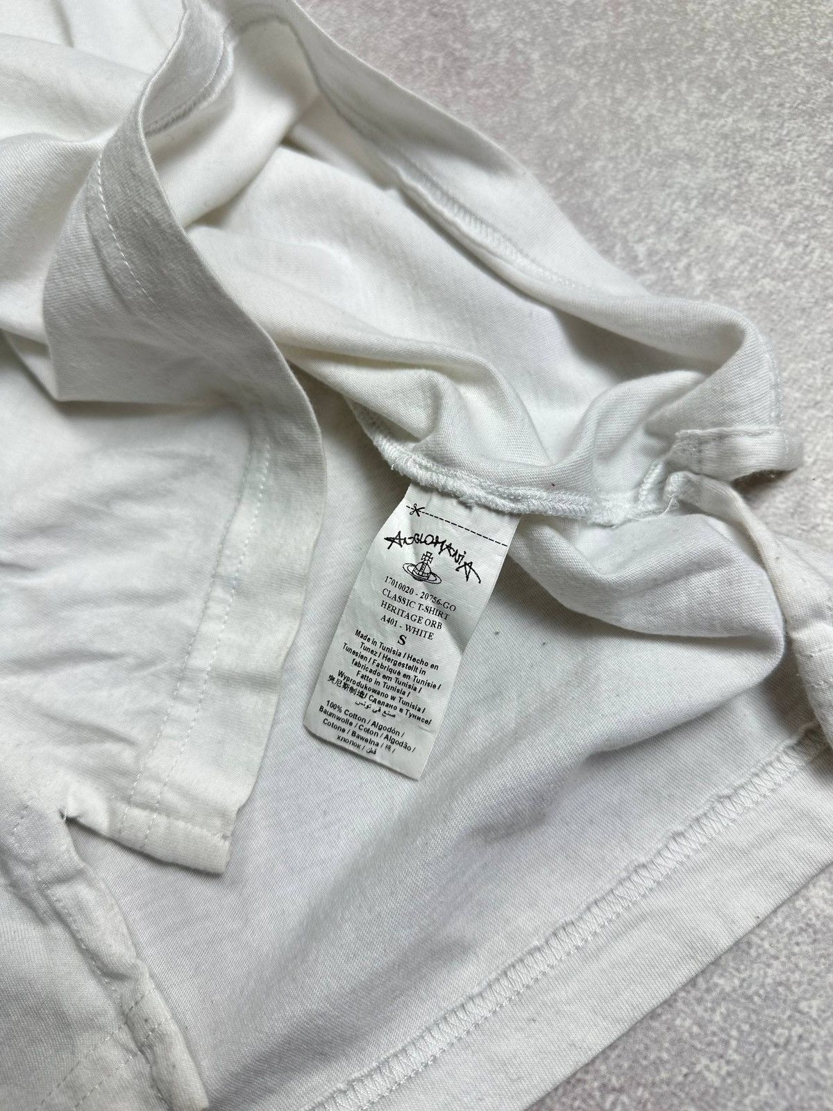 Vivienne Westwood Vivienne Westwood Anglomania Orb Saturn Logo T-shirt S Size US S / EU 44-46 / 1 - 4 Thumbnail