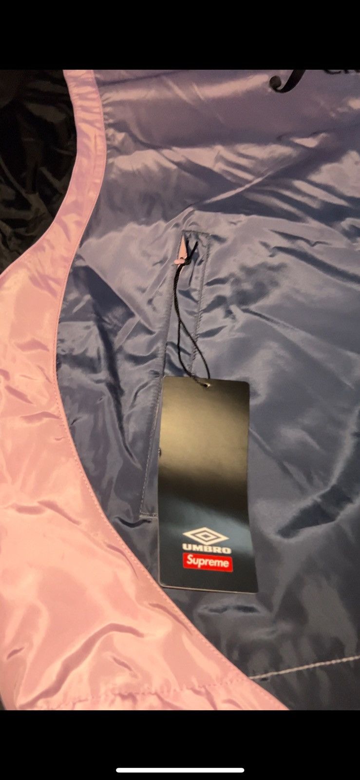 Supreme Umbro Gradient Track Jacket Pink