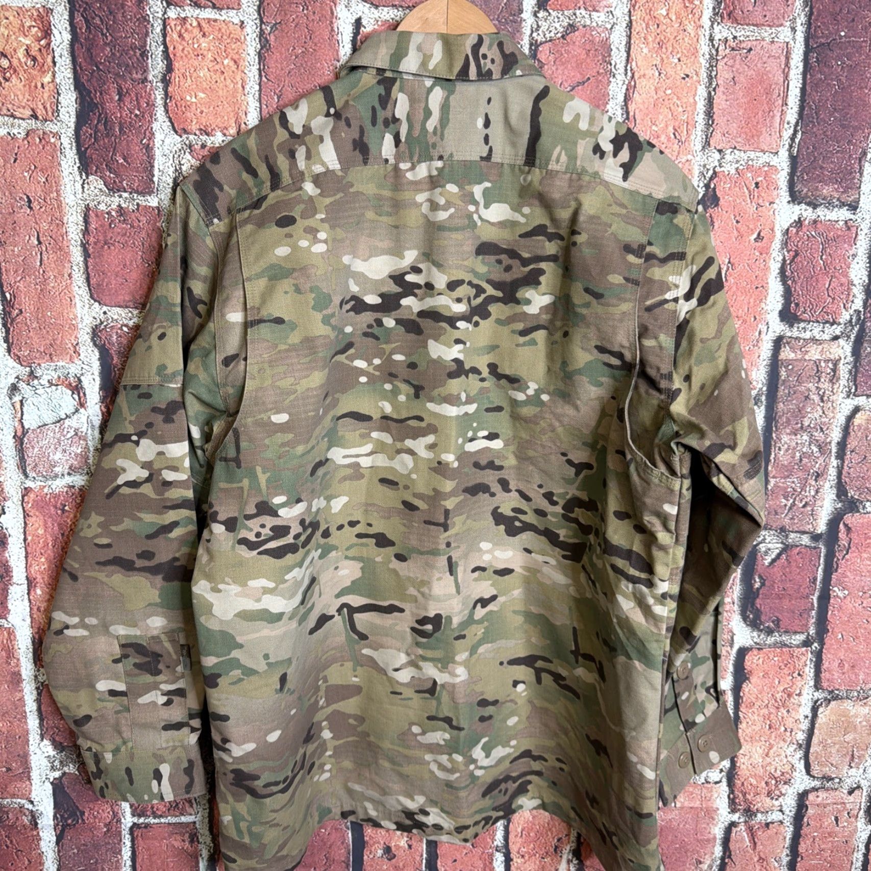 Vintage 5-11 Tactical Mens Green/Brown Camo Jacket Sz Large Size US L / EU 52-54 / 3 - 3 Thumbnail