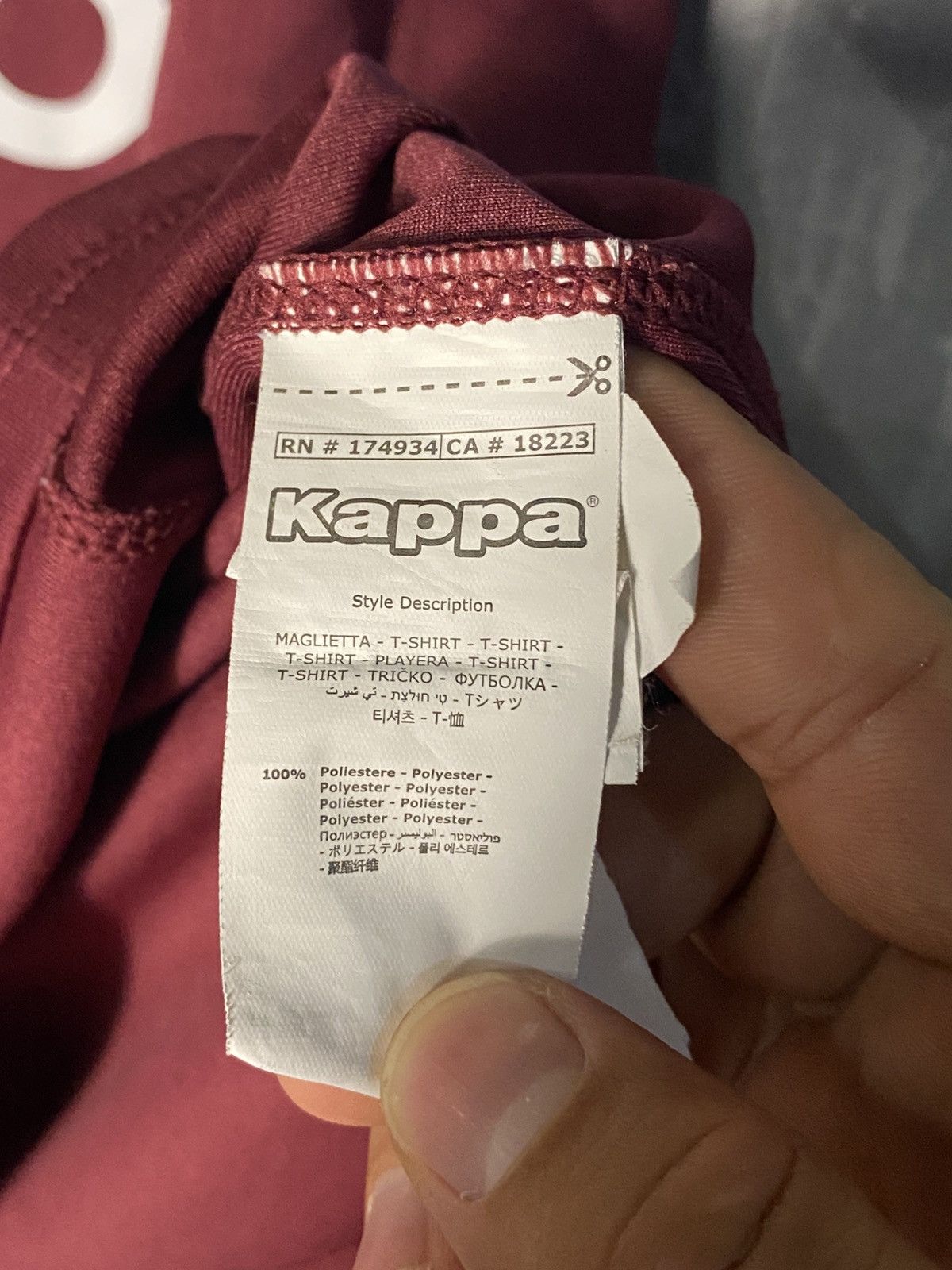 Kappa Aston Villa Kappa Soccer Jersey 2019/2020 Football Shirt Kit Size US M / EU 48-50 / 2 - 6 Thumbnail