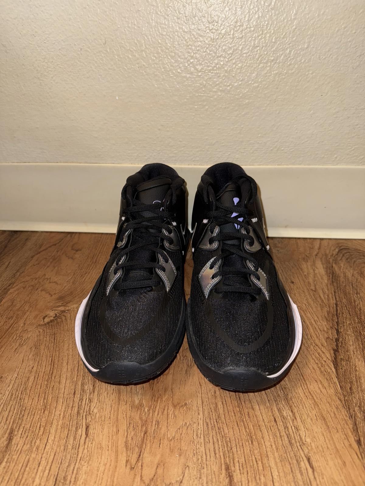 Nike Nike Kyrie Infinity Black Metallic Silver (Gs) Size US 6.5 / EU 39-40 - 2 Thumbnail