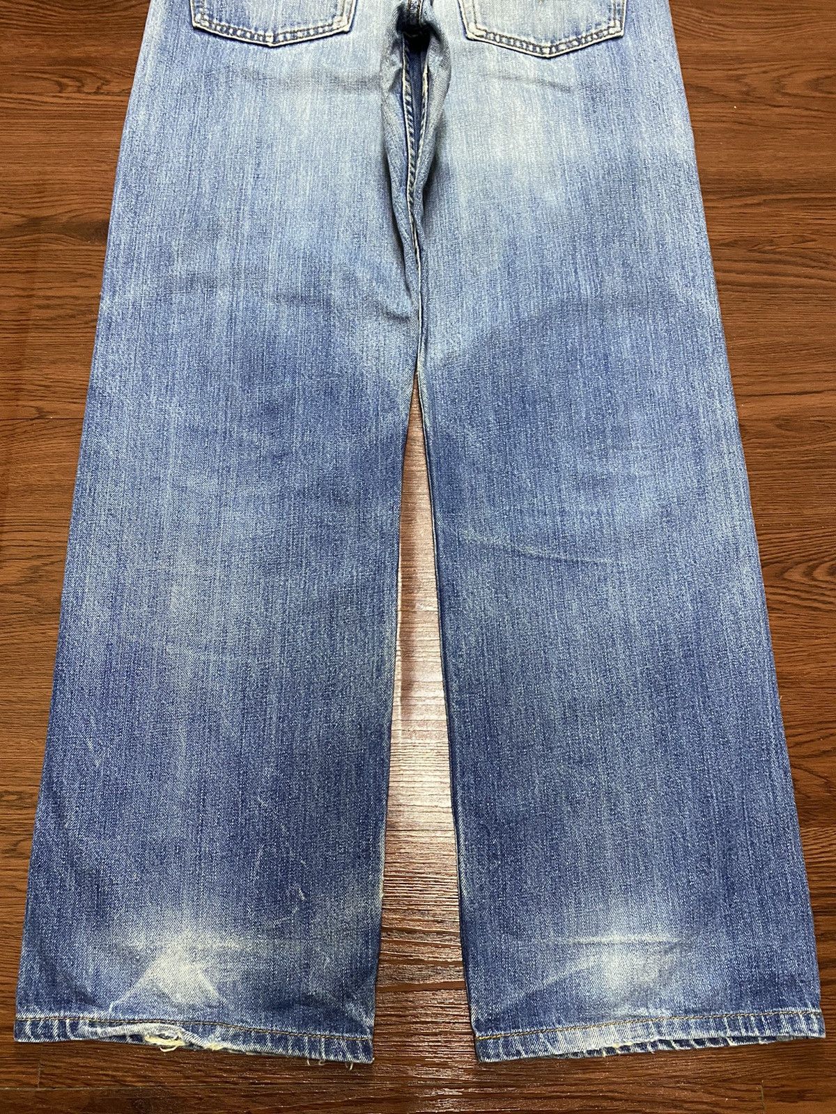 Levi's Vintage Clothing Vintage Levis 503 80’s Faded Wash Distressed Loose Jeans Size US 32 / EU 48 - 6 Thumbnail