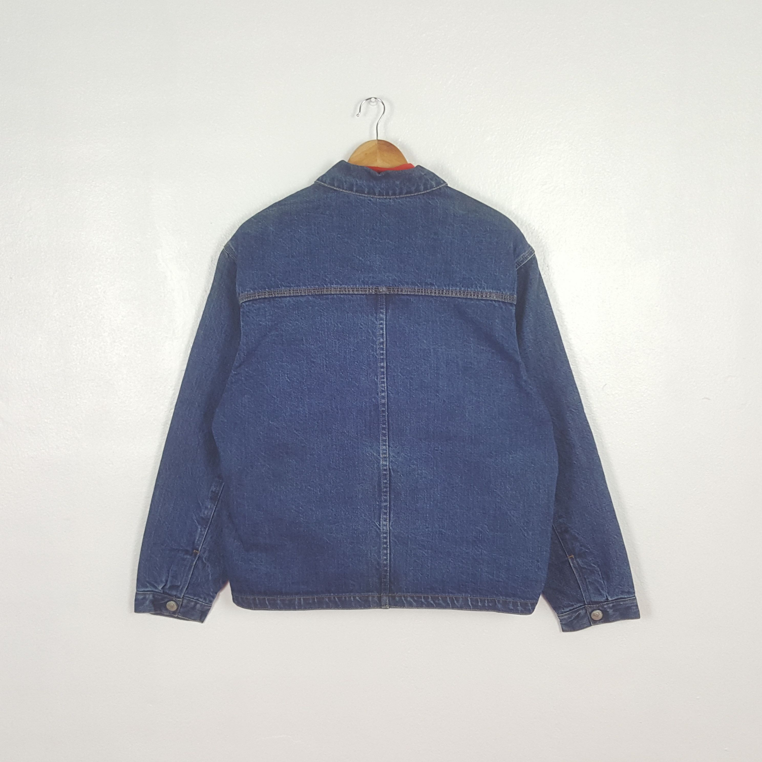 Vintage Vintage Bobson American Winter Denim Jacket C305N18 Size US L / EU 52-54 / 3 - 3 Thumbnail