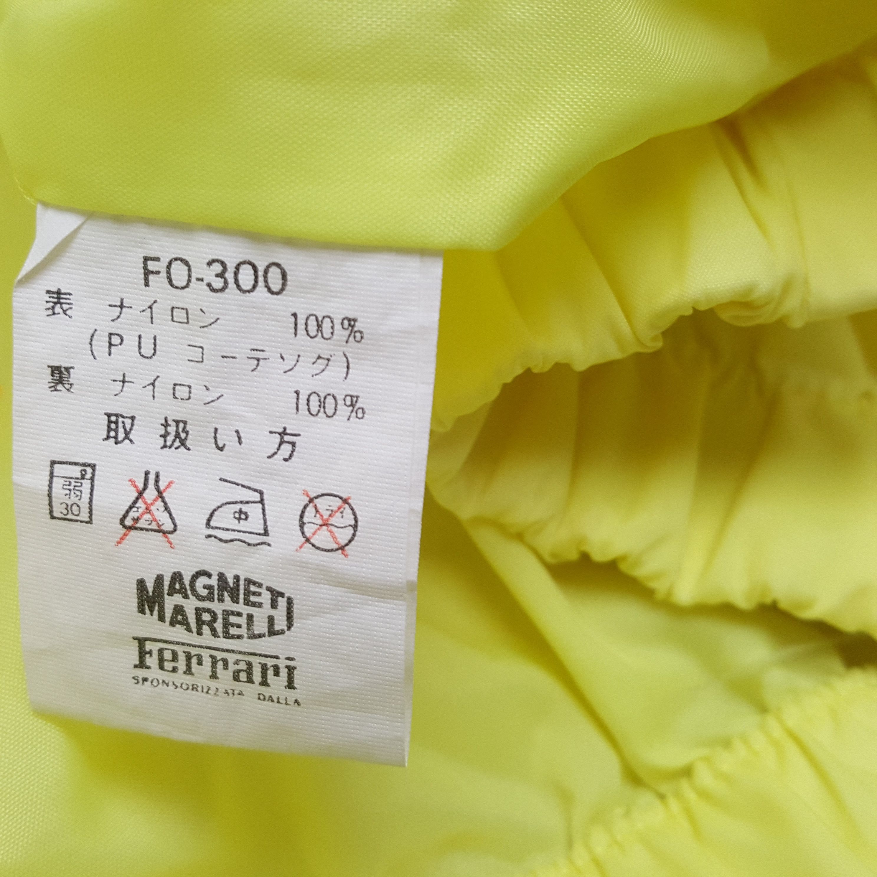Ferrari × Vintage Vintage FERRARI MAGNETI MARELLI Racing Team Jacket Size US L / EU 52-54 / 3 - 8 Thumbnail