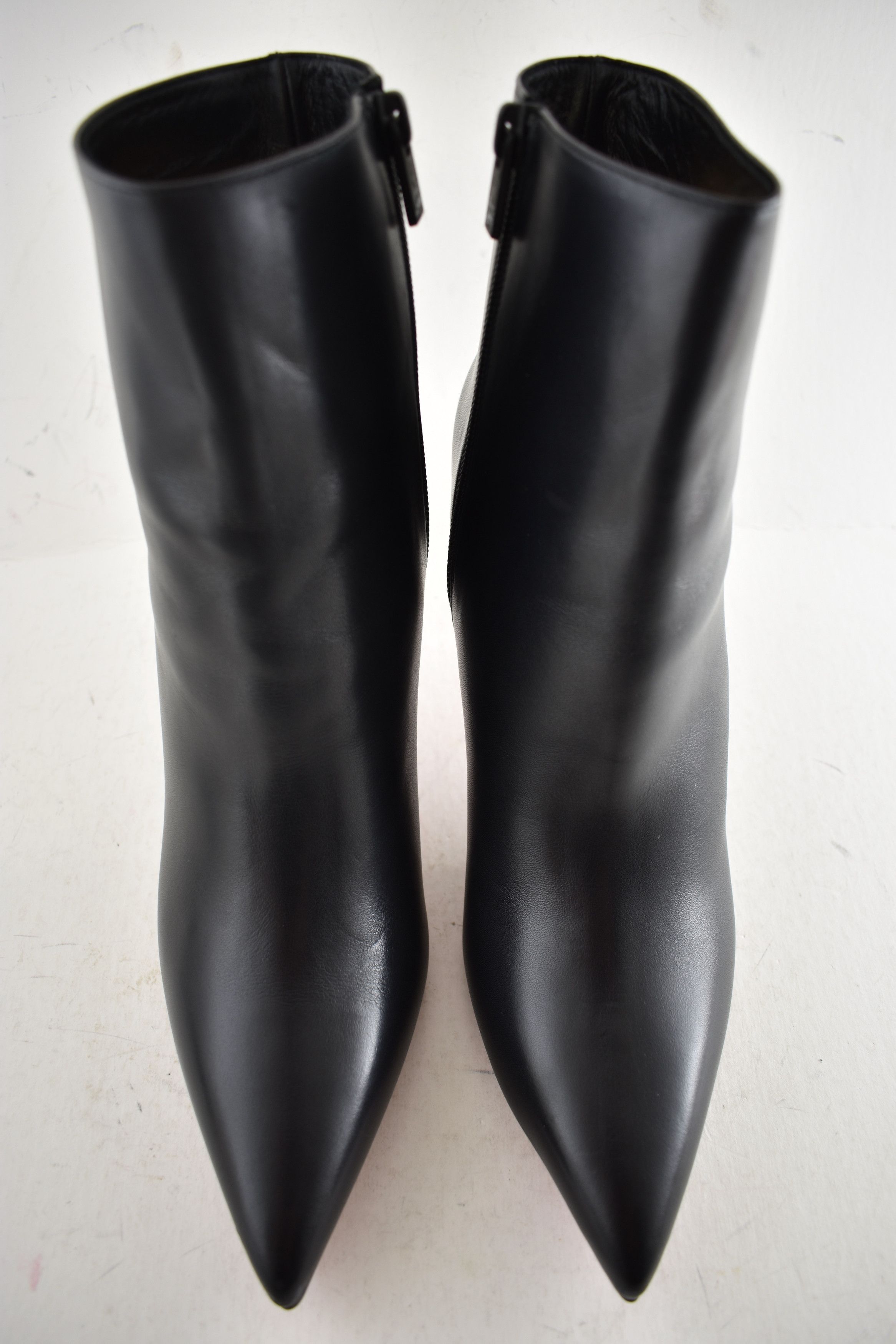 Christian Louboutin So Kate Booty 85 Black Calf Leather Ankle Heel Bootie 41.5 Size US 11.5 / IT 41.5 - 6 Thumbnail