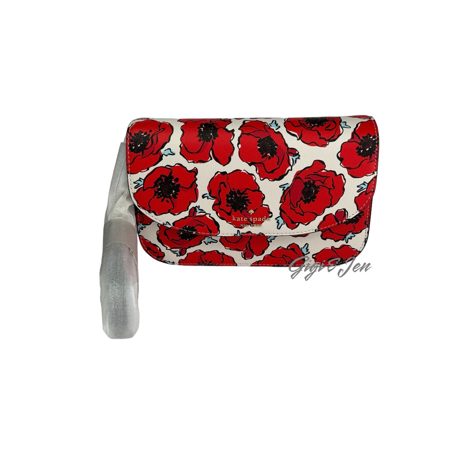 Kate Spade Kate Spade Kristi Chain Flap Floral Crossbody Bag New Size ONE SIZE - 7 Thumbnail