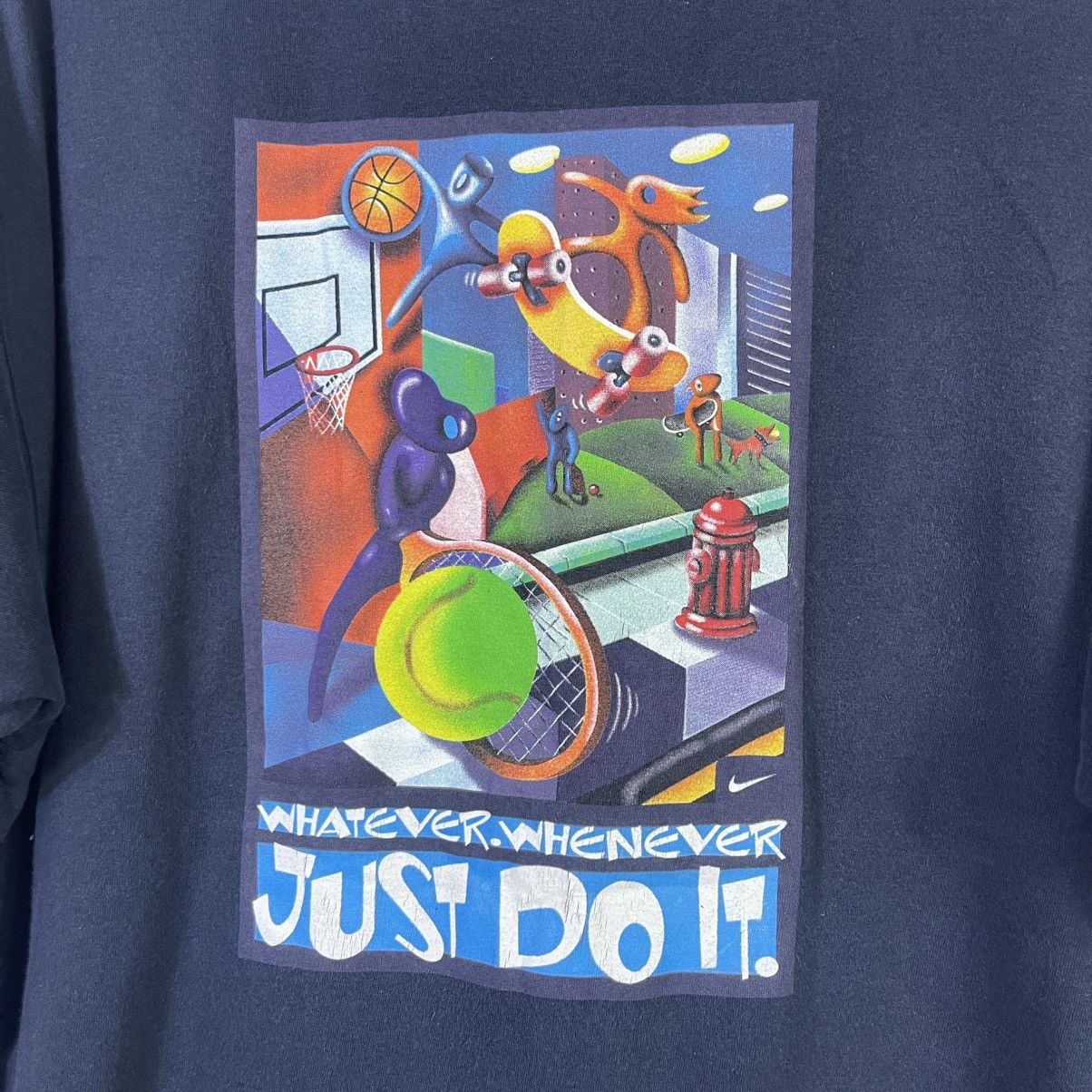 Nike Mega Rare! Vintage 00s Nike Skate Janoski Promo Tshirt Size US XXL / EU 58 / 5 - 6 Thumbnail