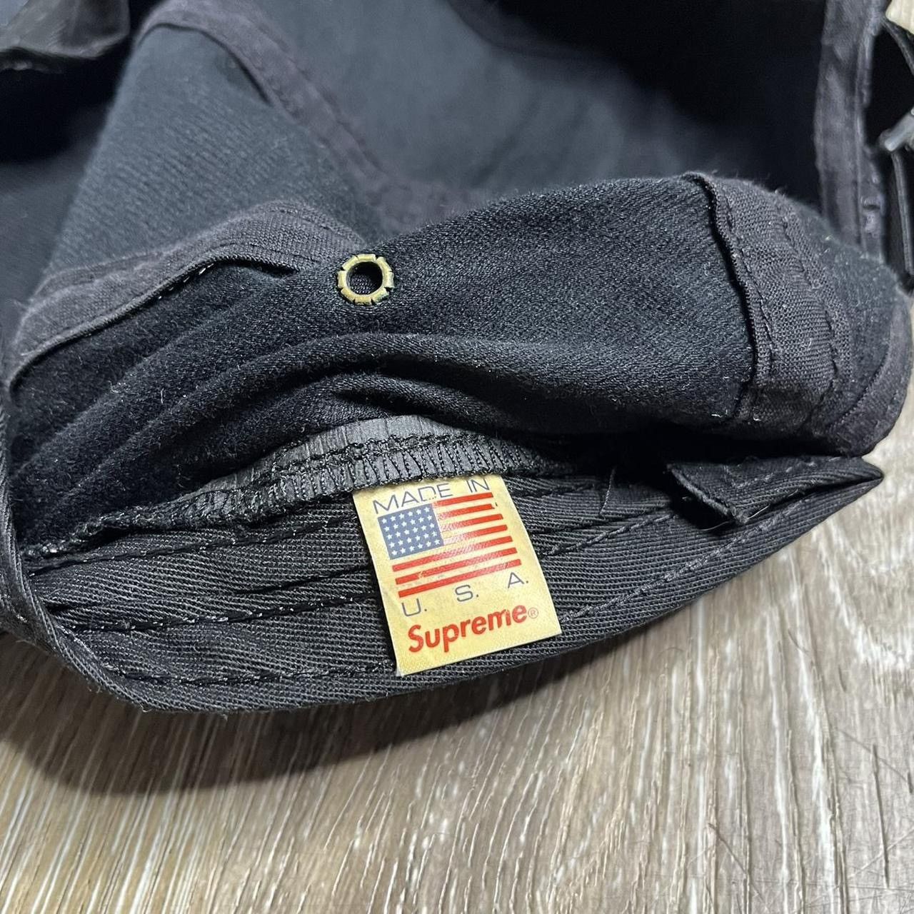 Supreme supreme black coated linen 5 panel cap Size ONE SIZE - 7 Thumbnail