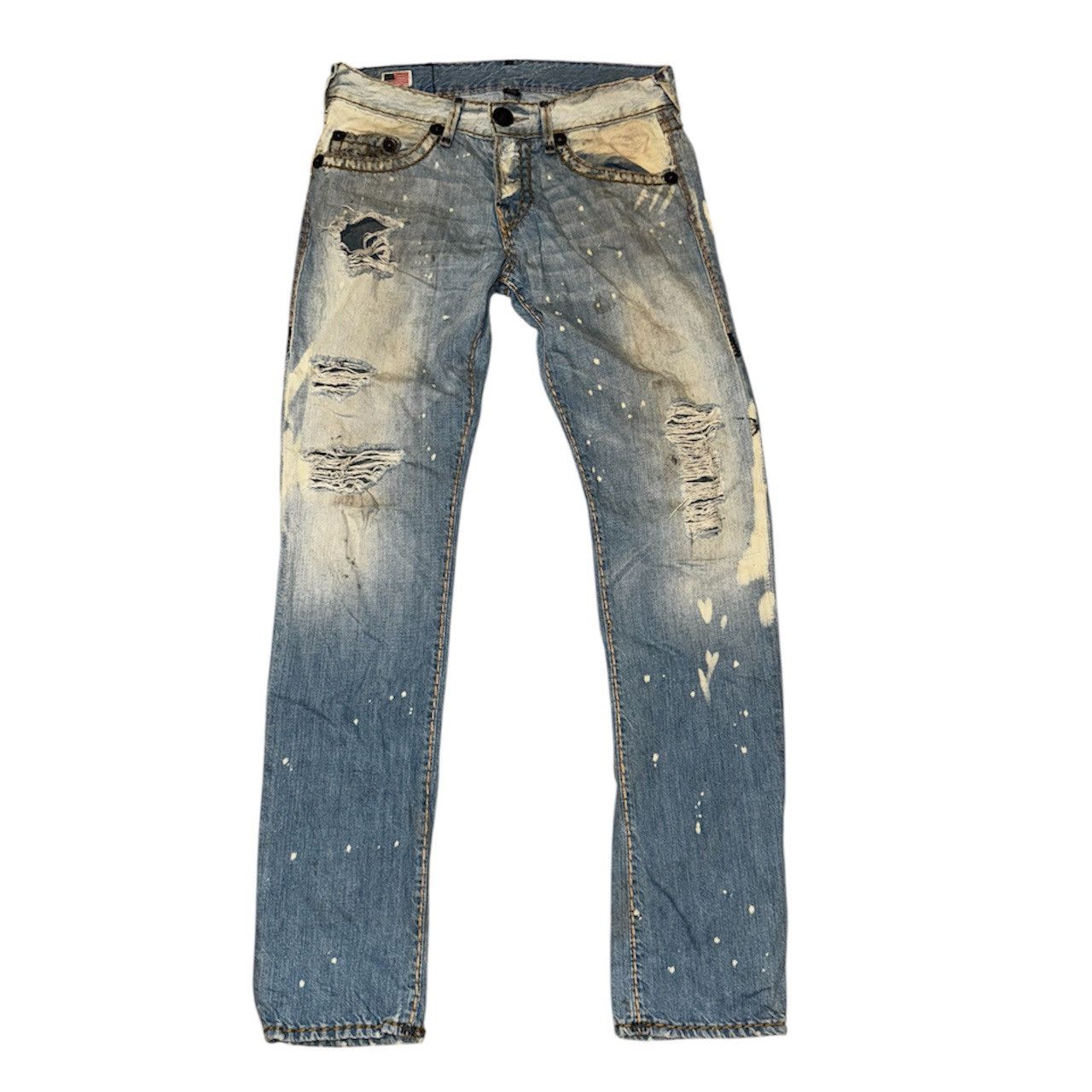 True Religion true religion jeans bleach super y azul sail Size US 30 / EU 46 - 2 Thumbnail
