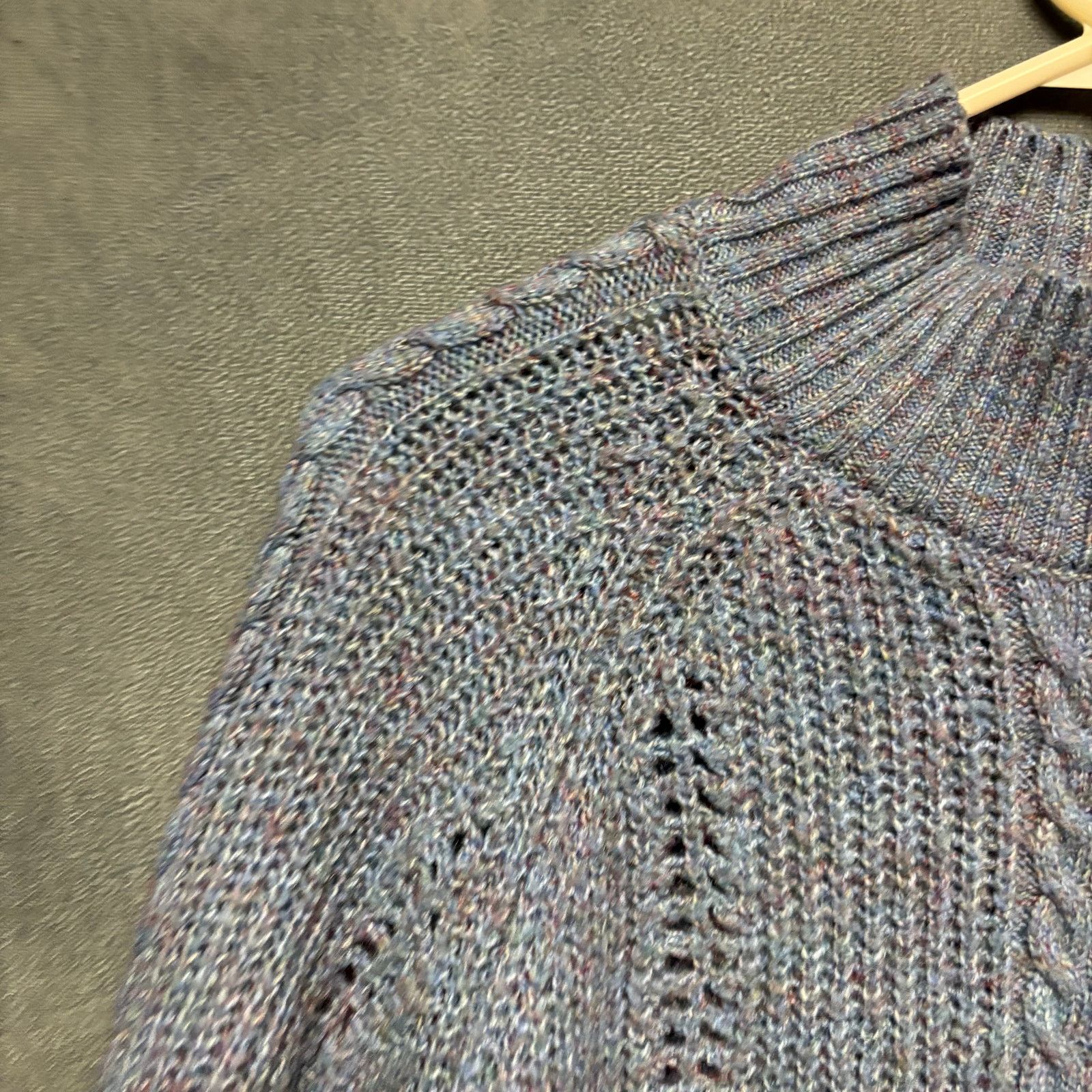 Other Woven Sweater Knit Womens Mock Turtleneck Multicolor Size XL / US 12-14 / IT 48-50 - 7 Thumbnail