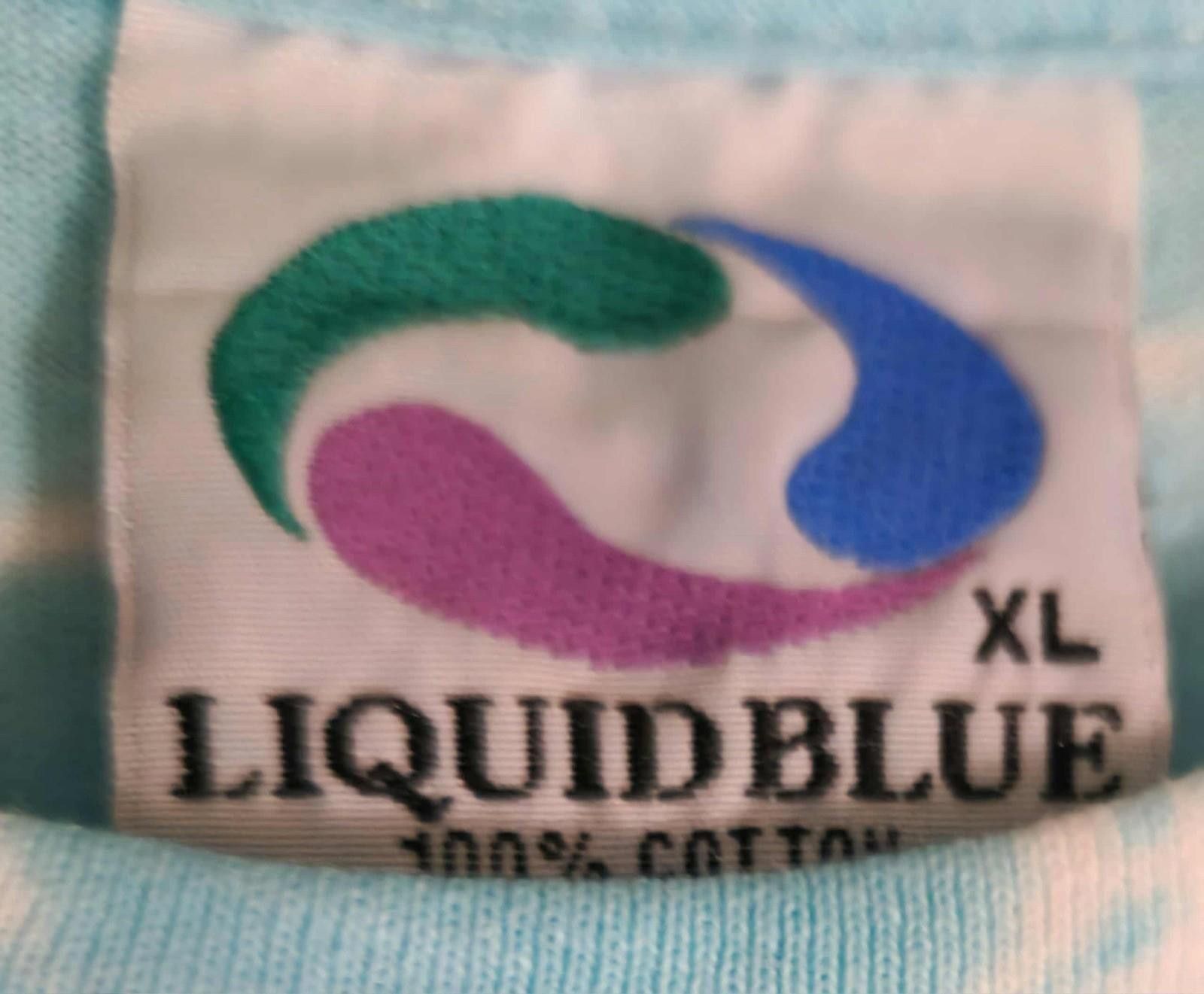Liquid Blue Vtg 1992 Grateful Dead Spring Tour Liquid Blue Tie Dye XL Size US XL / EU 56 / 4 - 2 Thumbnail
