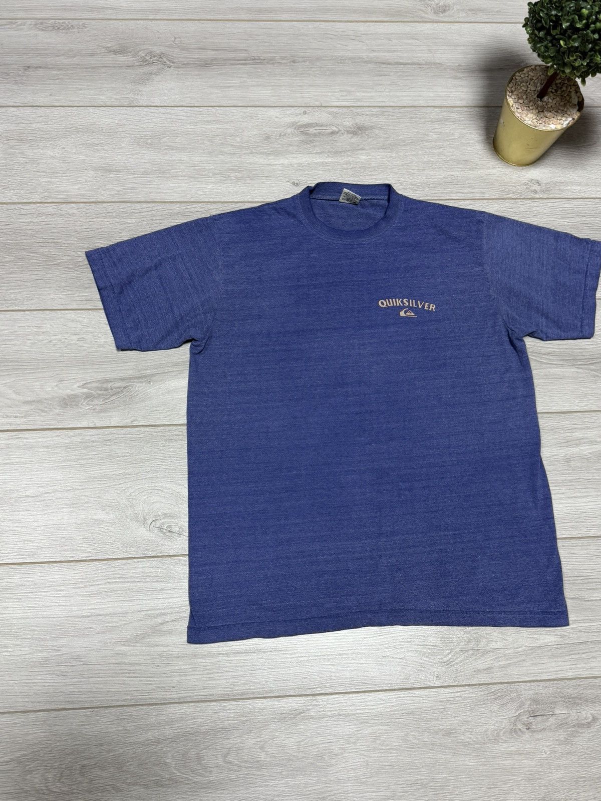 Quiksilver Quilsilver USA surf vintage tee shirt big print logo Size US M / EU 48-50 / 2 - 2 Thumbnail