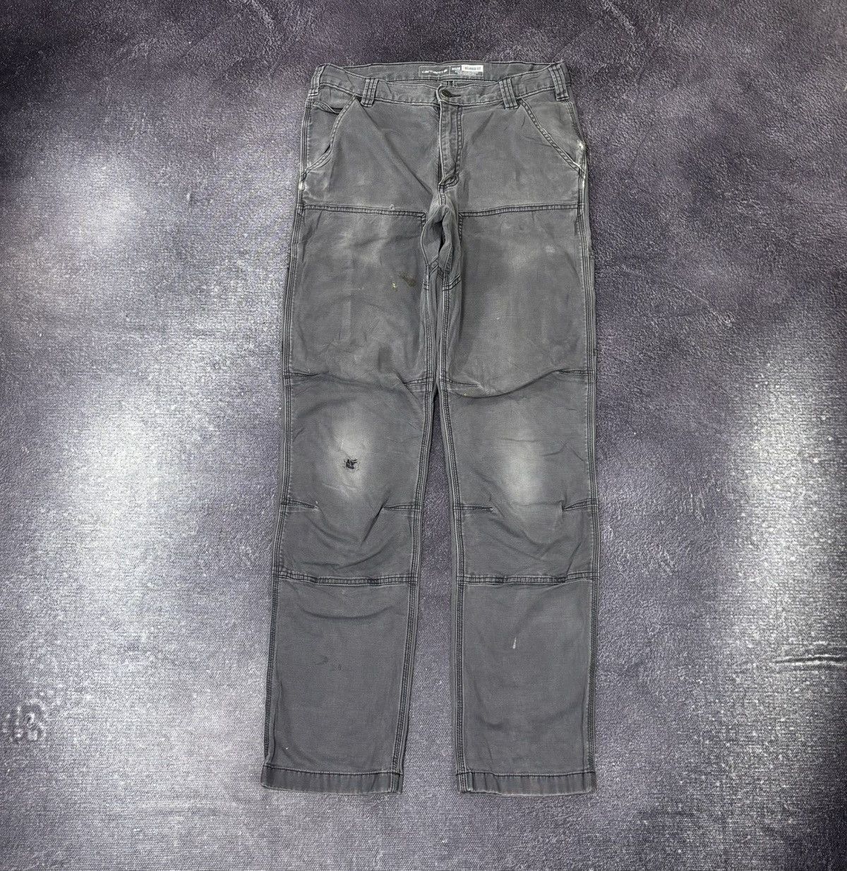 Carhartt Vintage Carhartt Double Knee USA Hype Y2K Work Pants Size US 32 / EU 48 - 2 Thumbnail