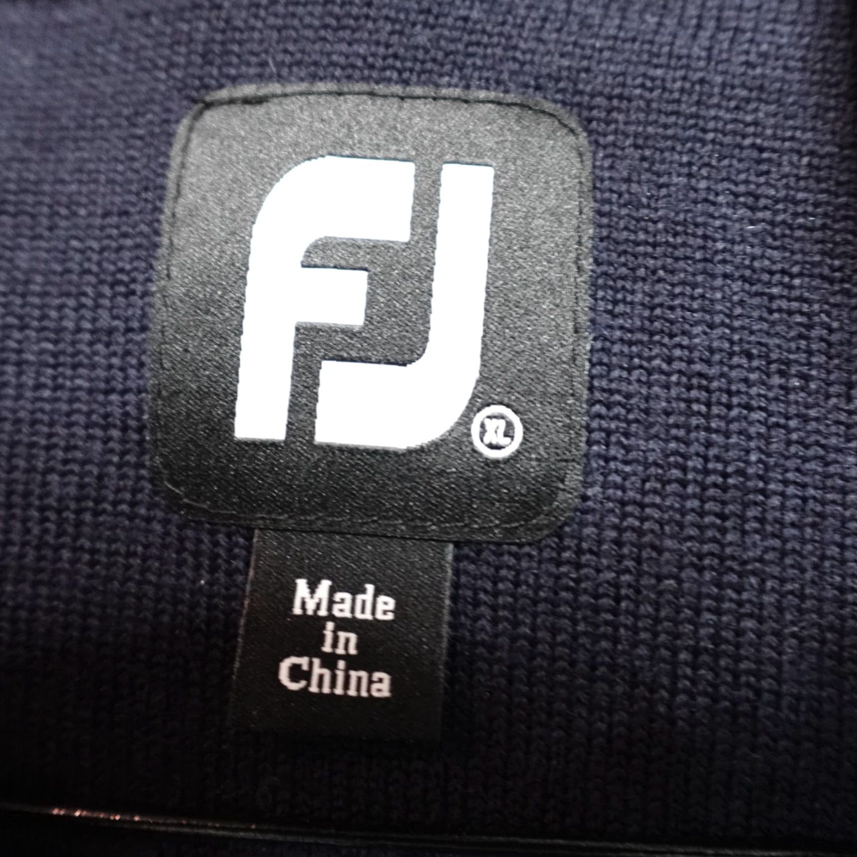 Footjoy Footjoy Sweater XL Blue 100% Wool Argyle 1/4 Zip Mens Size US XL / EU 56 / 4 - 3 Thumbnail