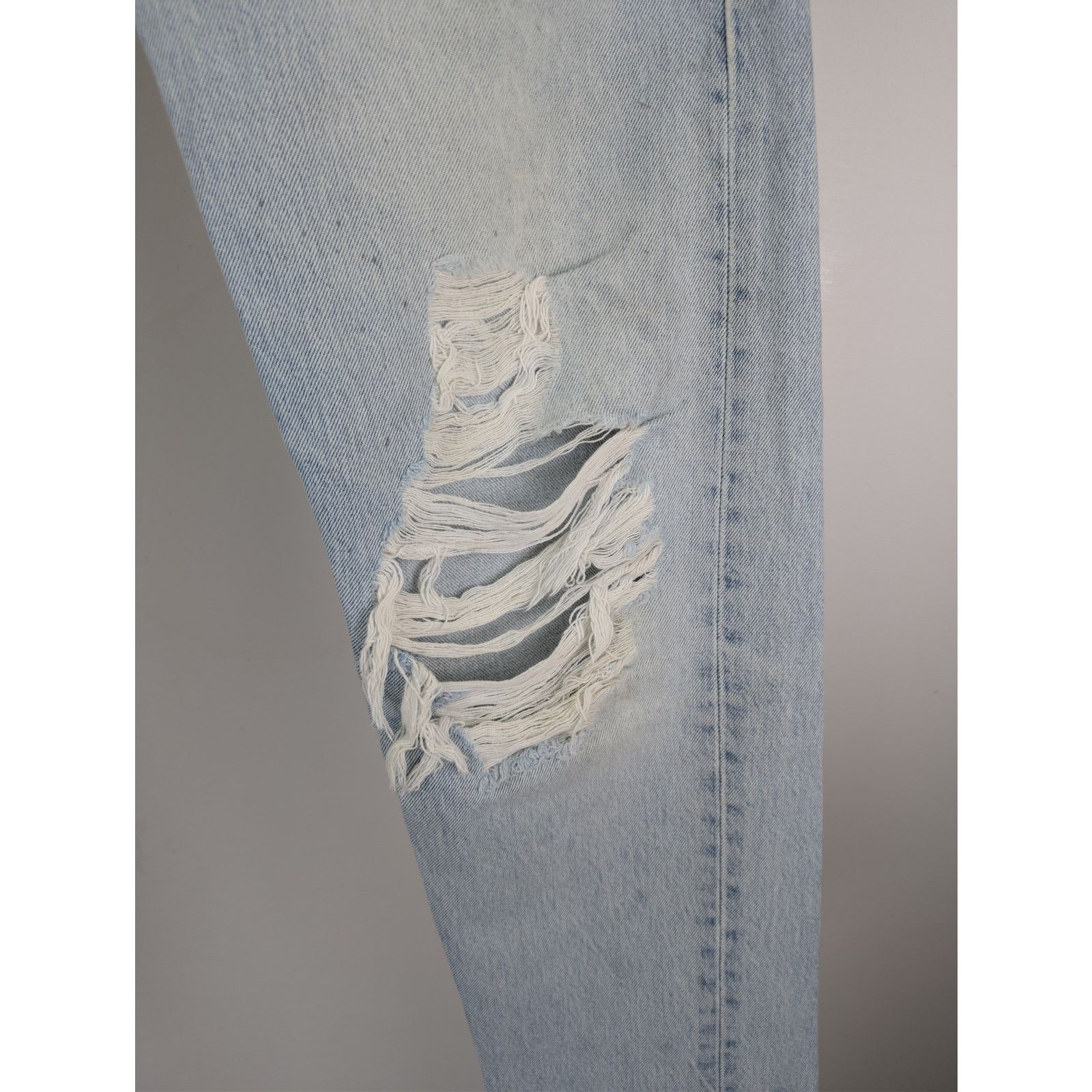 Gallery Dept. o1rshd1 Ken Ripped slim-cut jeans in a blue cotton denim Size US 32 / EU 48 - 4 Thumbnail
