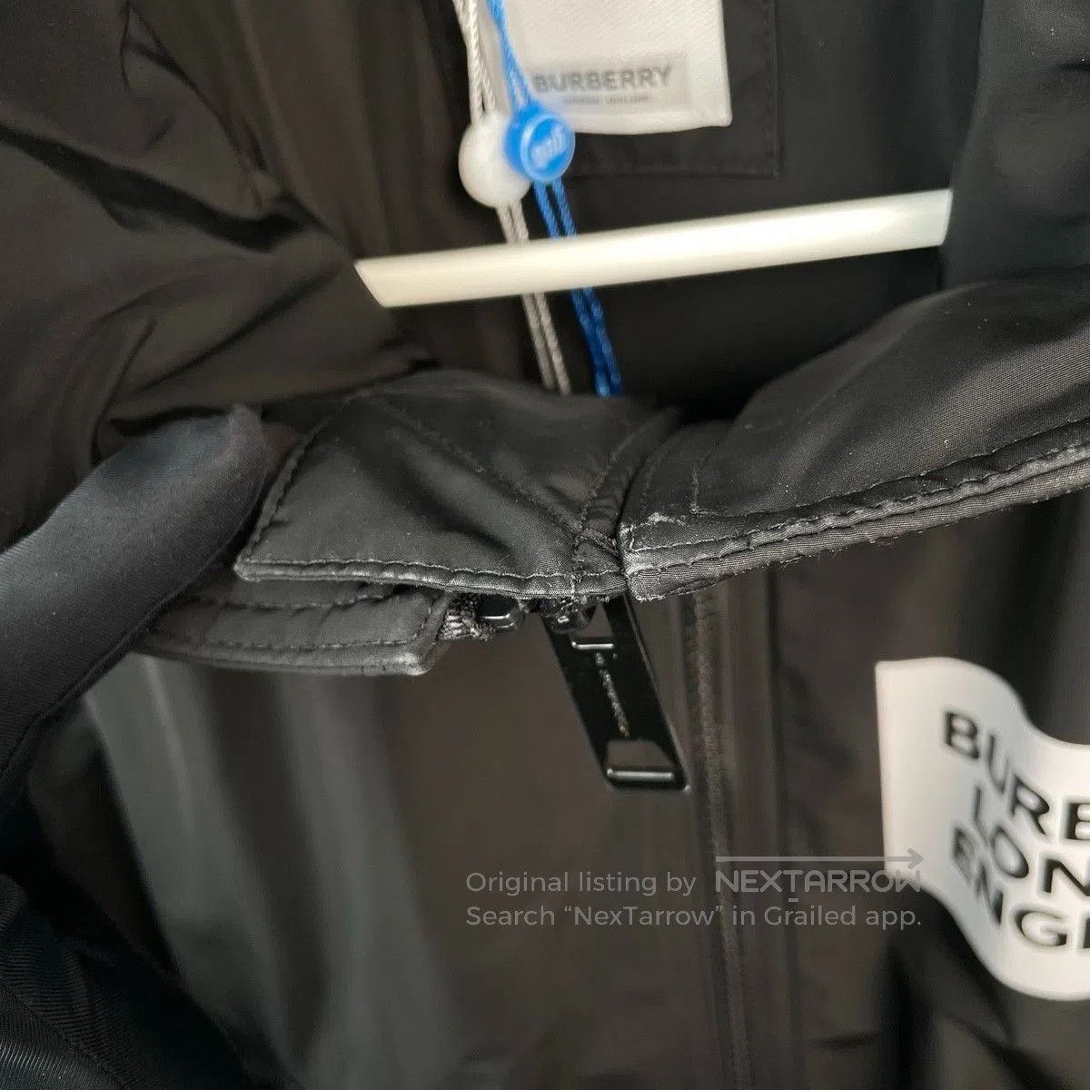Burberry Burberry Detachable Hooded Letter Print Jacket. Size M / US 6-8 / IT 42-44 - 9 Thumbnail