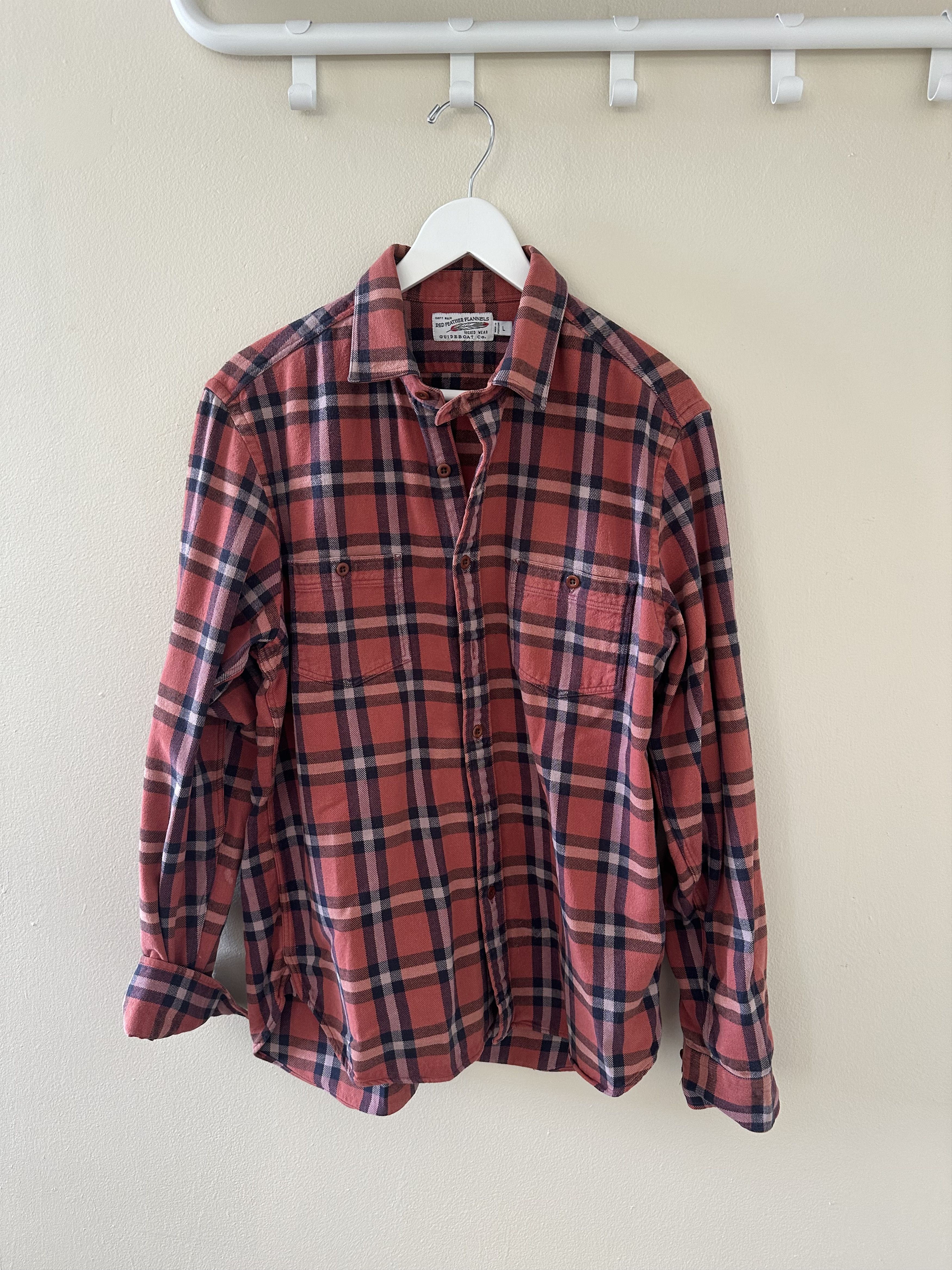Other Guideboat tab-collar flannel Size US L / EU 52-54 / 3 - 1 Thumbnail