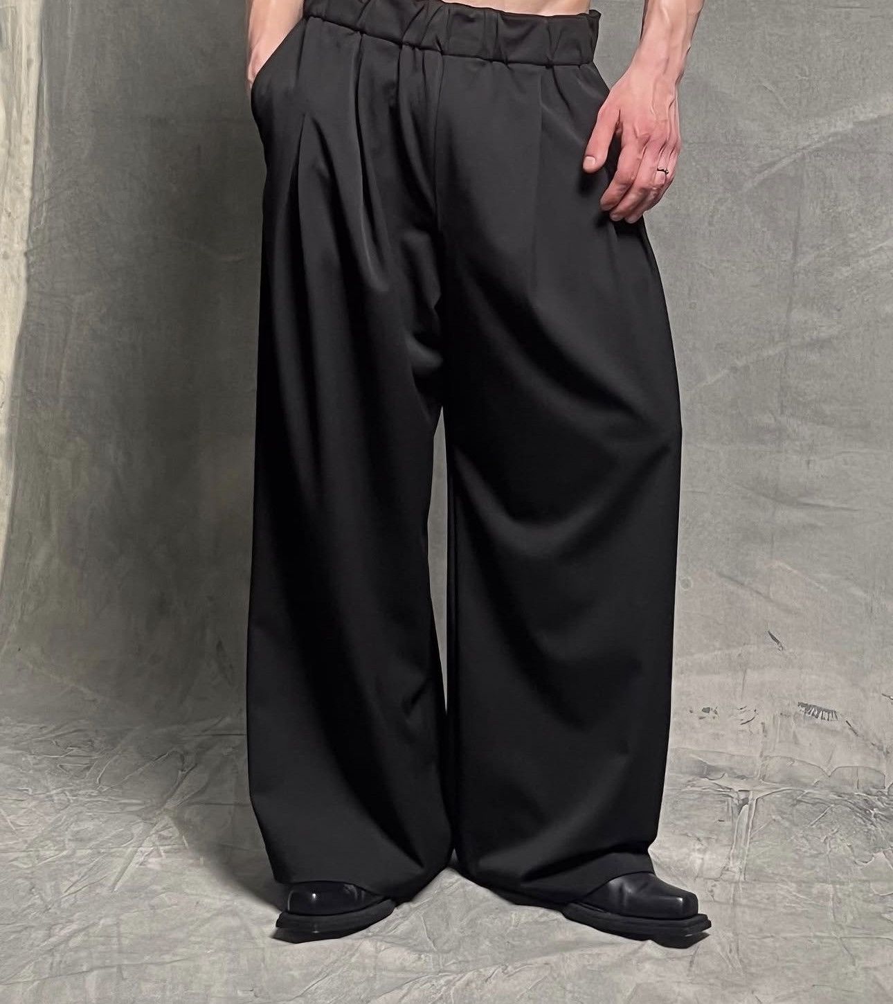 Unvain Studios UNVAIN STUDIOS “HUNG” ENTITY WIDE-LEG SUITPANTS Size US 32 / EU 48 - 1 Thumbnail