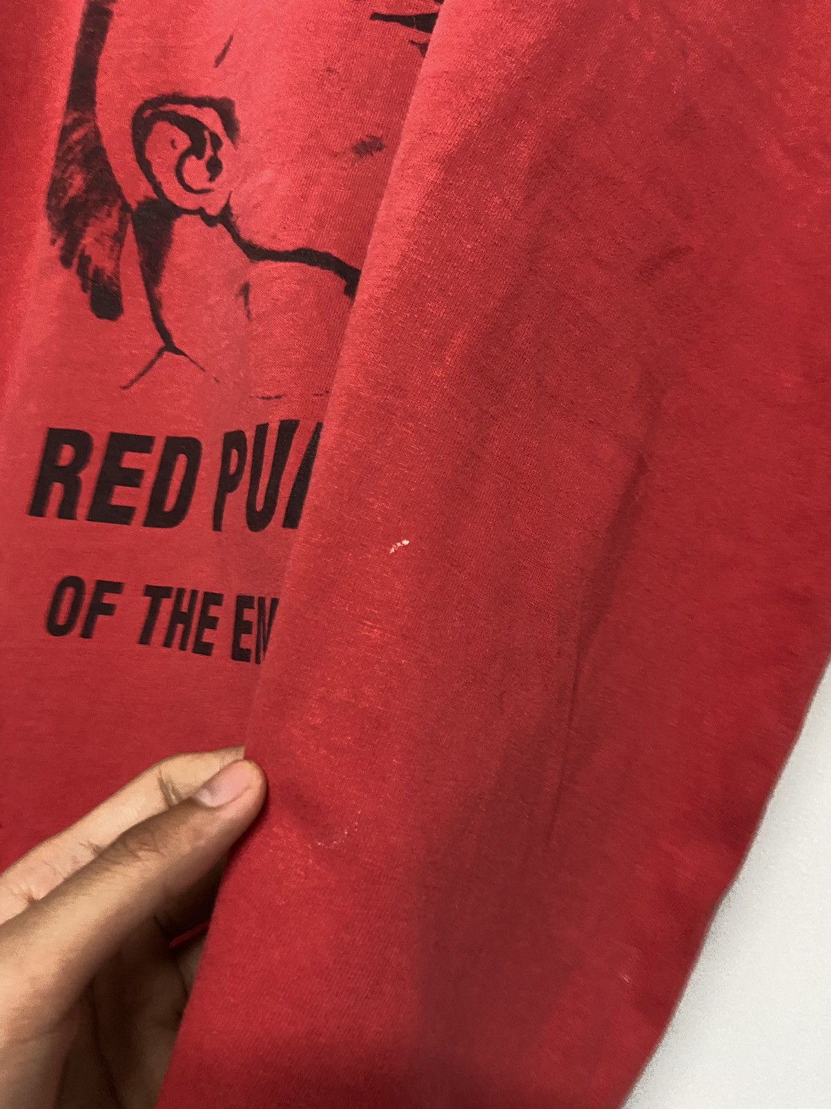 Band Tees × Vintage Vintage Red Punks Of The Empire Vladimir Lenin Band Tour Size US XXL / EU 58 / 5 - 10 Thumbnail