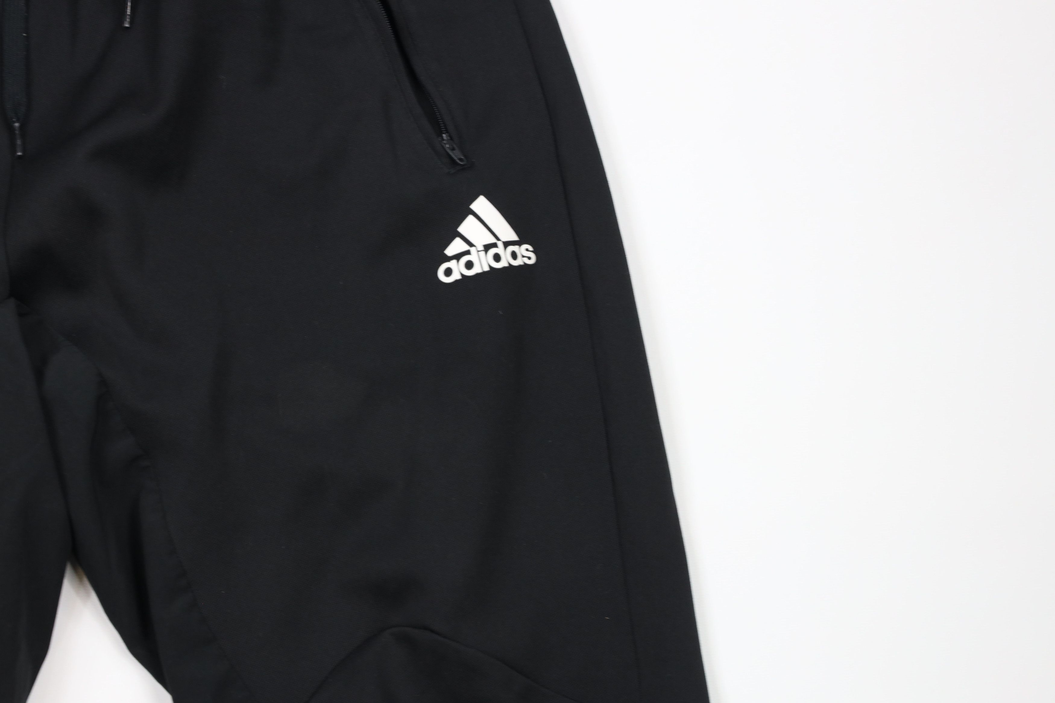 Adidas × Vintage Vintage Adidas Tapered Leg Football Soccer Warm Up Pants Size US 36 / EU 52 - 3 Thumbnail
