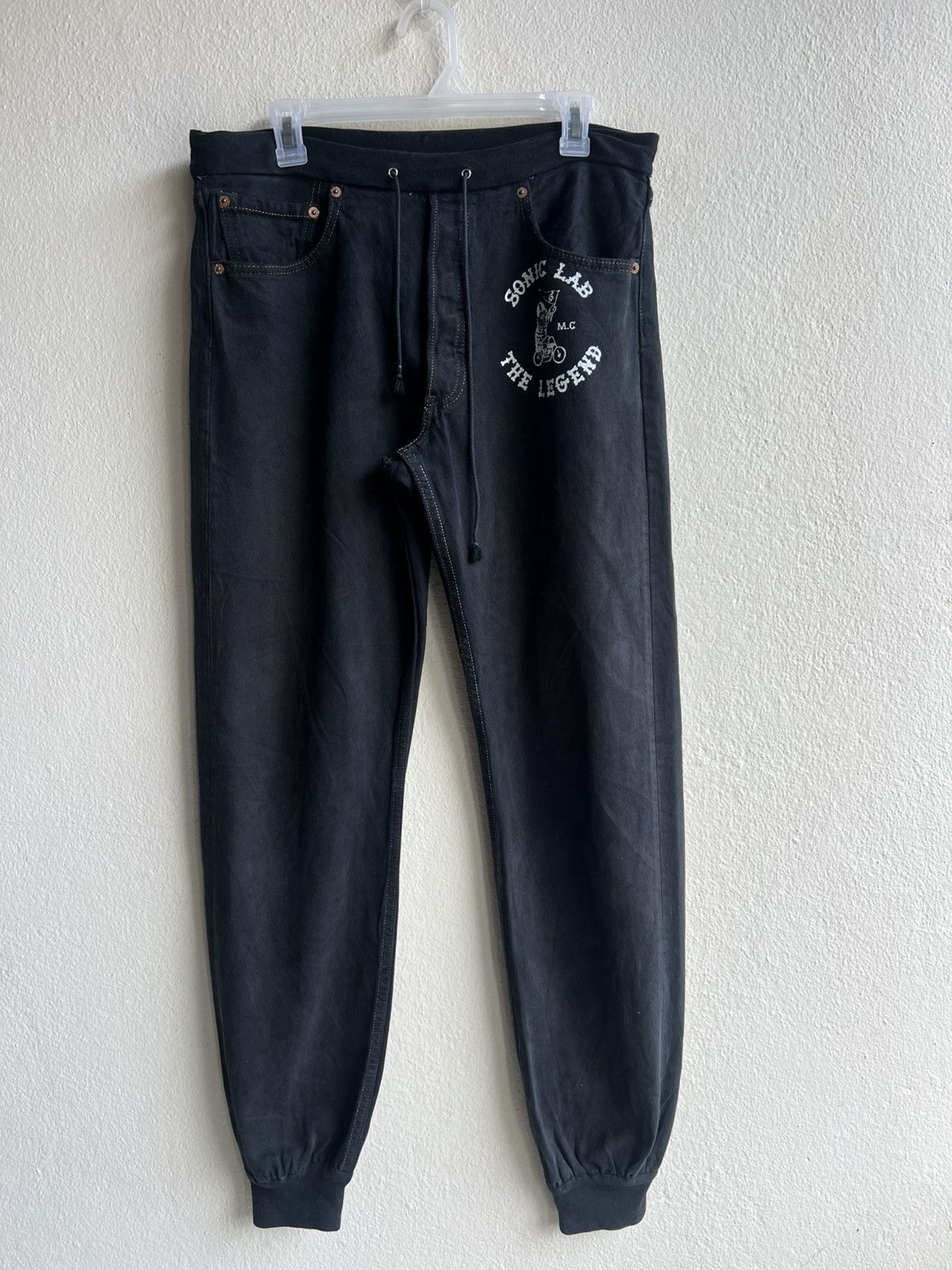 Sonic Lab Sonic Lab Japan X Levi’s 501 Reconstructed Denim Jeans Size US 30 / EU 46 - 1 Thumbnail
