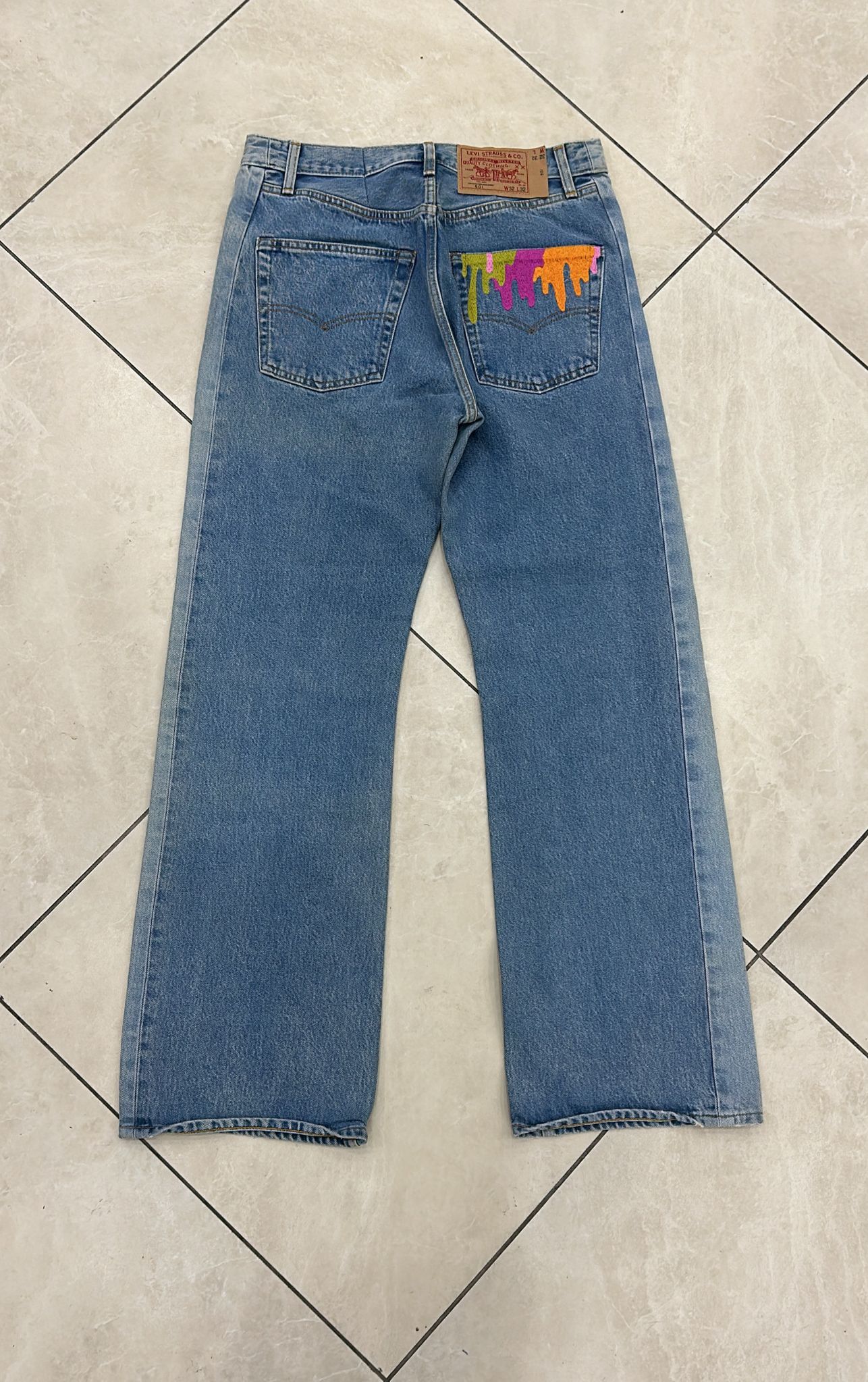 Levi's Vintage Clothing LVC Levi's Vintage Clothing 1984 501XX BigE Selvedge Jeans Size US 32 / EU 48 - 2 Thumbnail