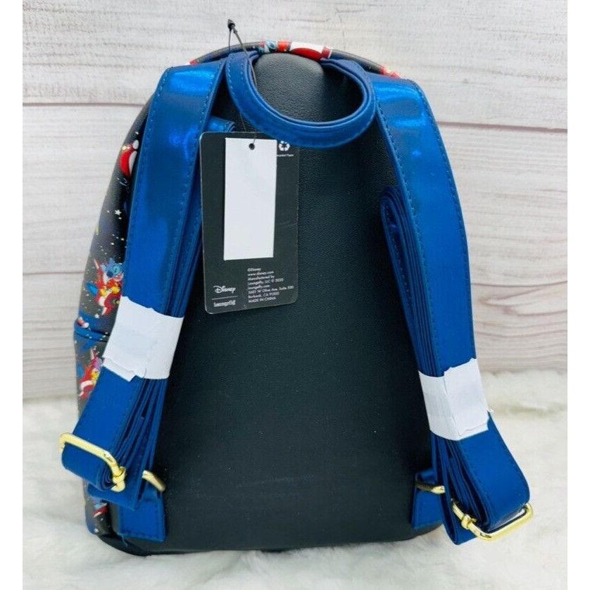 Disney Loungefly Disney Lilo & Stitch Spaceship Rockets All Over Pr Size ONE SIZE - 4 Thumbnail