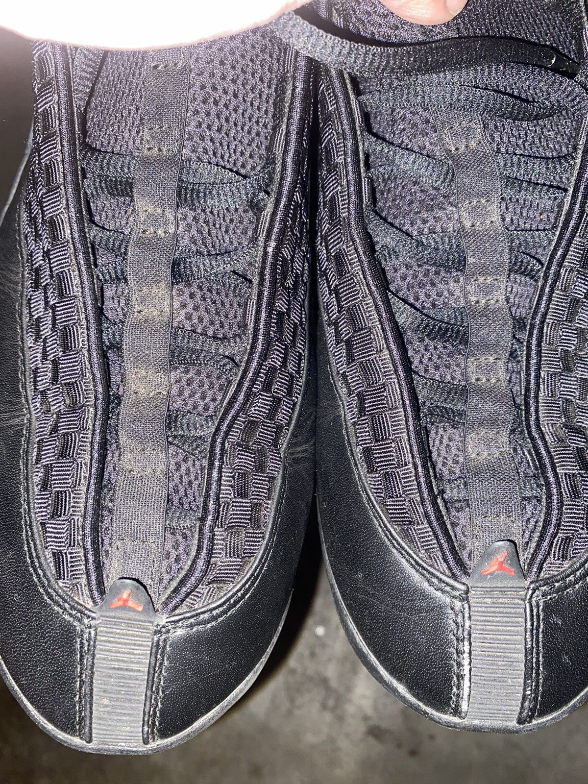 Jordan Brand Jordan 15 Black Varsity Red Size US 12 / EU 45 - 7 Thumbnail
