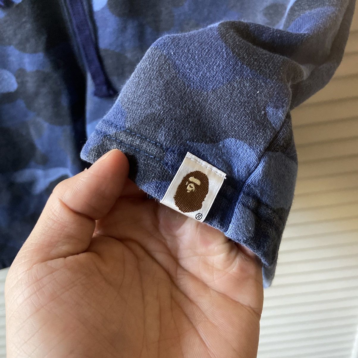 Bape A Bathing Ape Bape OG 1st Blue Camo Sweat Shorts AOP Size M Size US 32 / EU 48 - 9 Thumbnail
