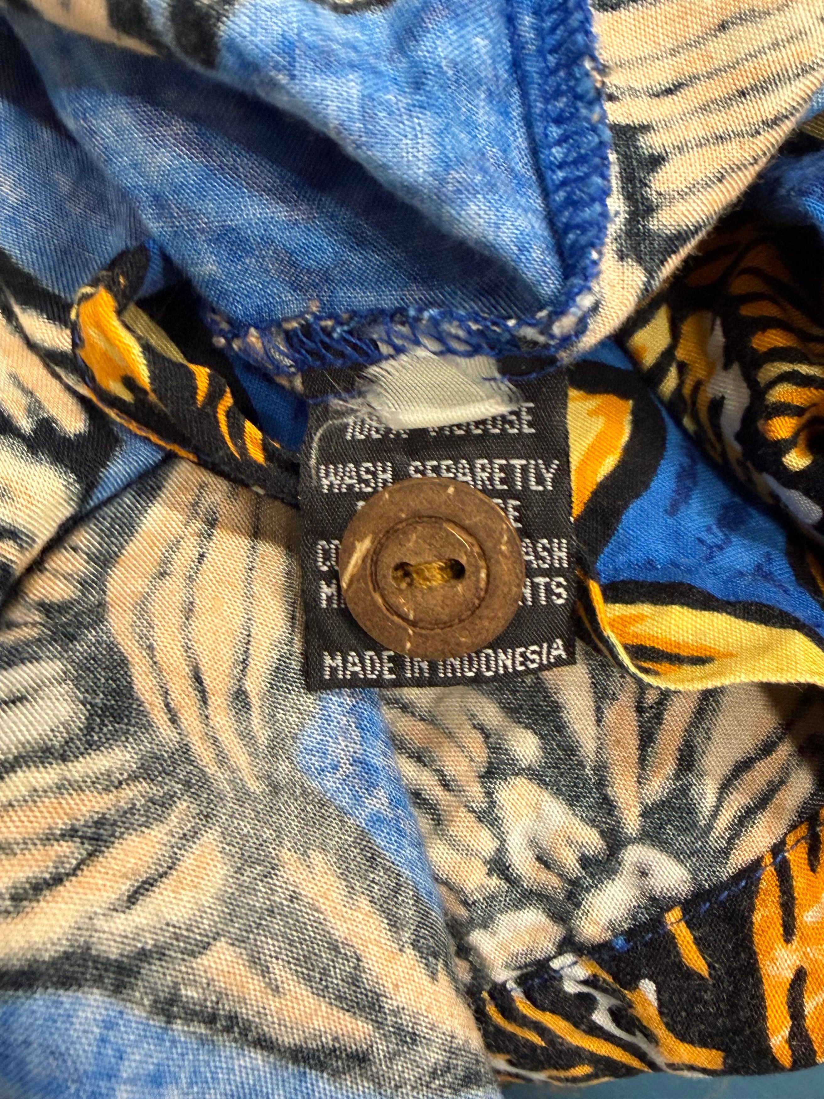 Mambo Vintage Mambo Graphics "Loud Shirt" - 100% Viscose - L Size US L / EU 52-54 / 3 - 7 Thumbnail