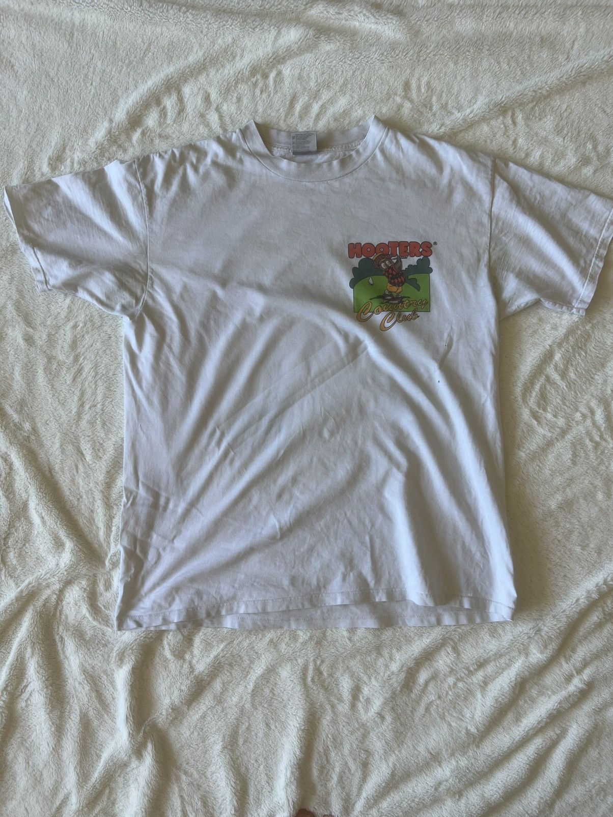 Japanese Brand × Vintage Hooters country club tee Size US XL / EU 56 / 4 - 2 Thumbnail