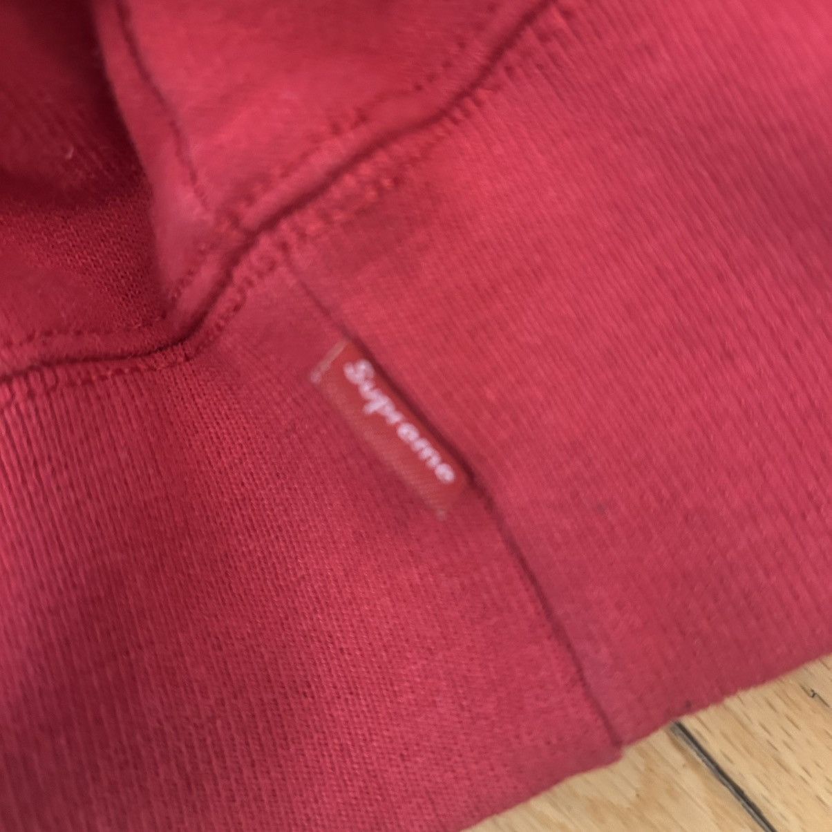 Supreme Supreme Wild Embroidered Hooded Sweatshirt Red Medium Size US M / EU 48-50 / 2 - 7 Thumbnail