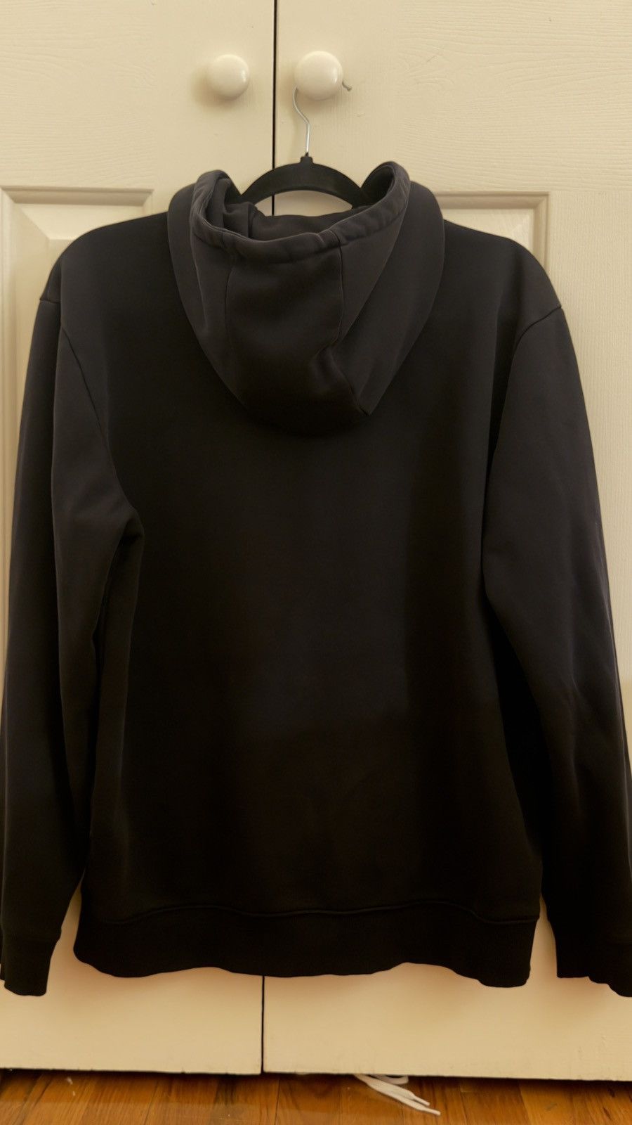 Hugo HUGO black logo split zipup Size US M / EU 48-50 / 2 - 3 Thumbnail