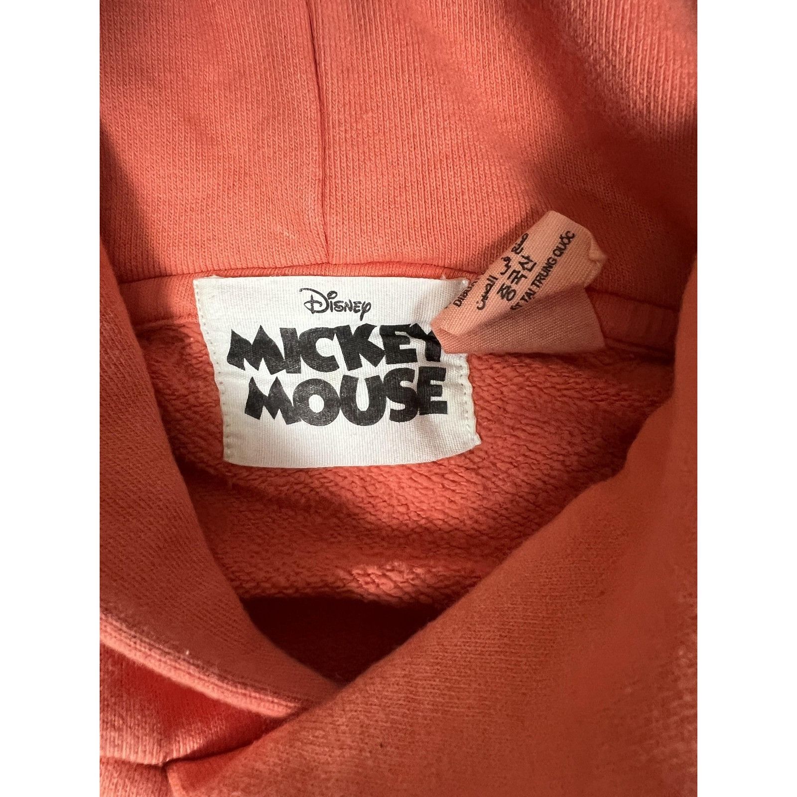 Disney Disney Mickey Mouse Hoodie Mens Large Orange Tie Dye Disneyl Size US L / EU 52-54 / 3 - 5 Thumbnail