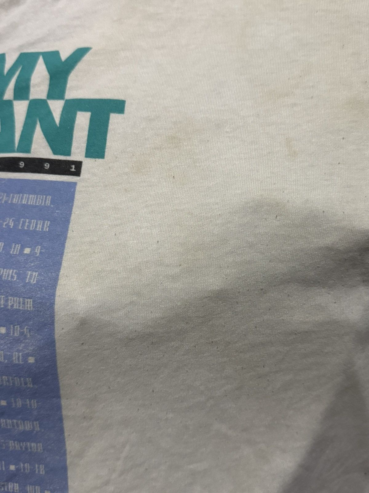 Other Thrashed Vintage single stitch 90s Amy Grant T-Shirt Country Size US XL / EU 56 / 4 - 20 Thumbnail
