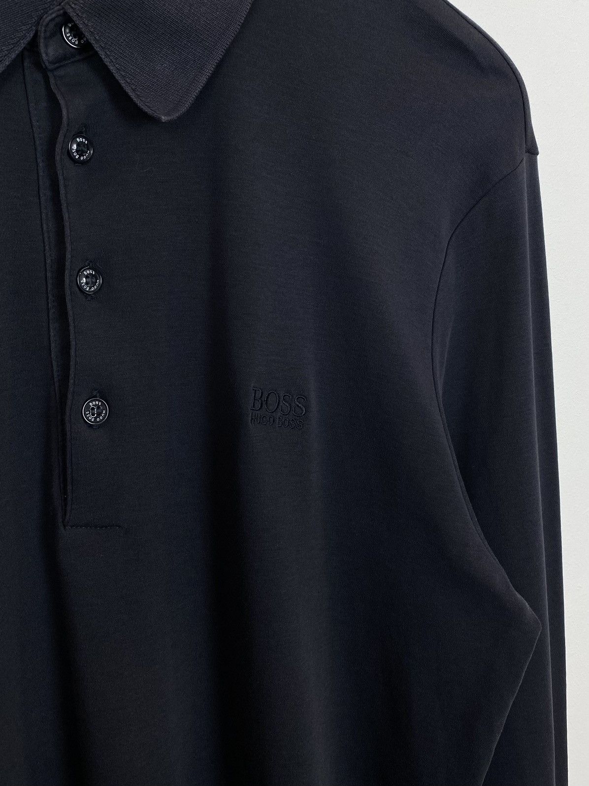 Hugo Boss Hugo Boss Men’s Modern Fit Long Staple Cotton Jumper Size XL Size US XL / EU 56 / 4 - 3 Thumbnail