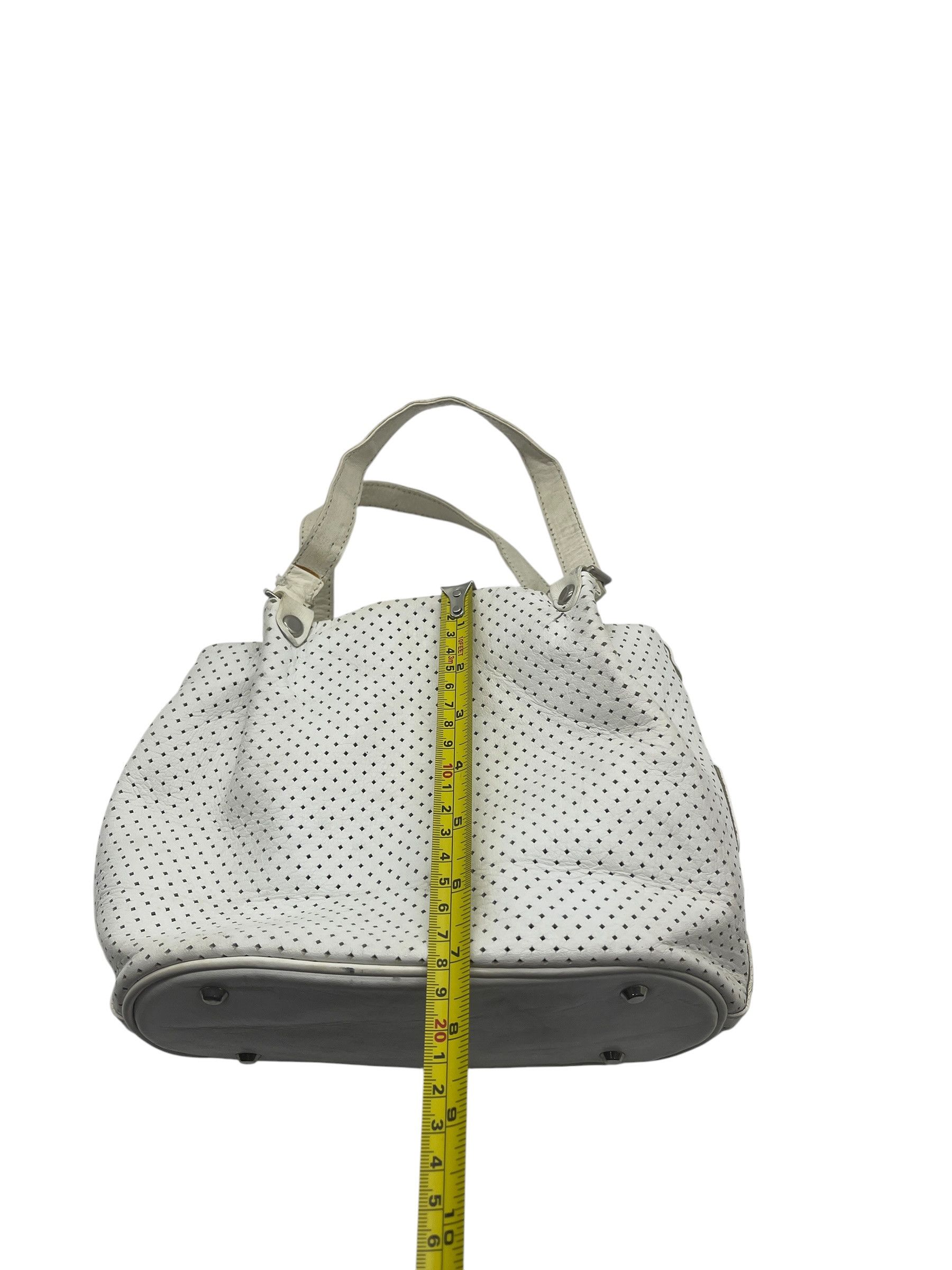 agnes b. Vintage agnès b. Voyage Perforated Leather Tote Shoulder Bag Size ONE SIZE - 16 Thumbnail